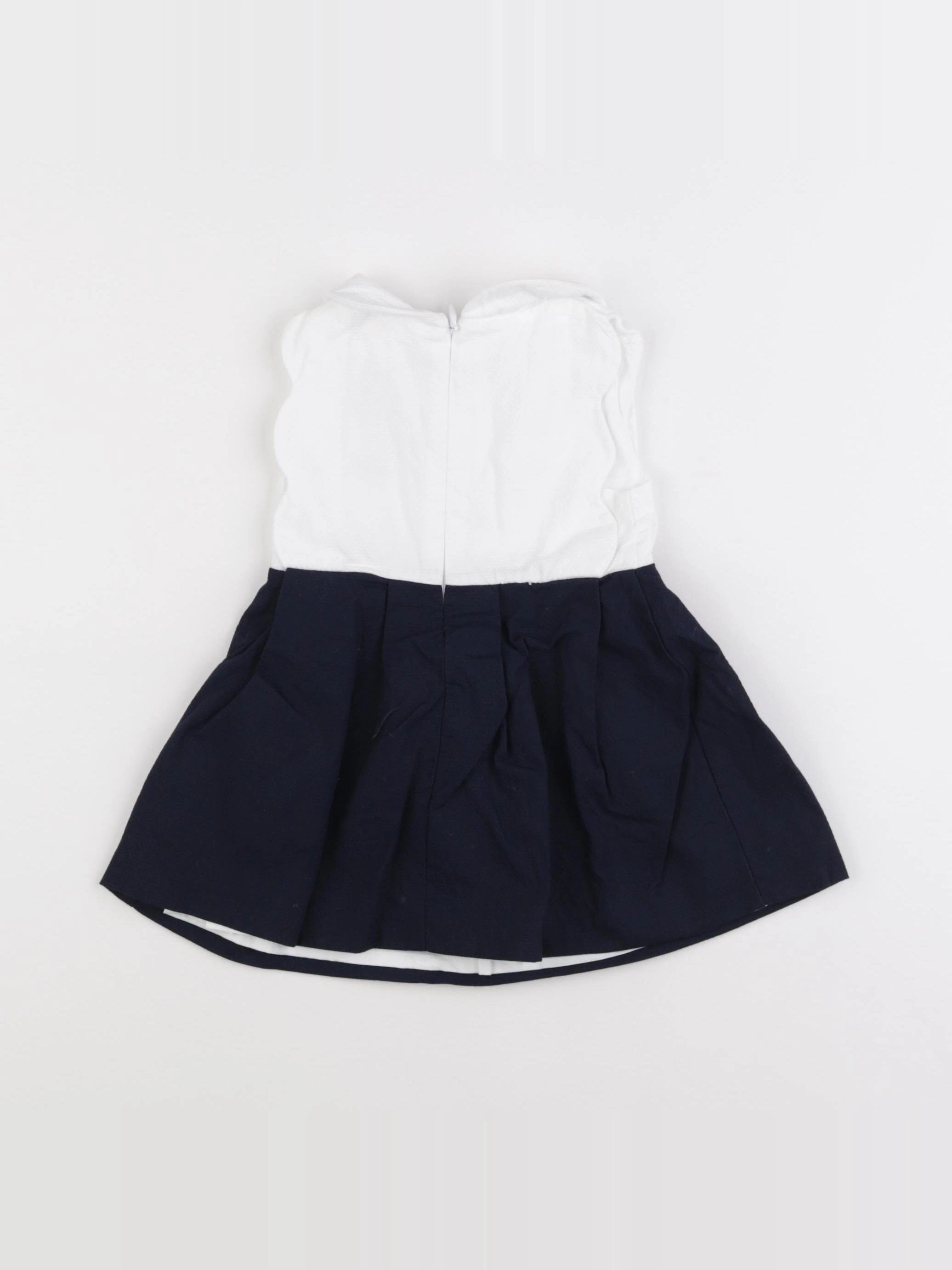 Jacadi - robe bleu - 12 mois