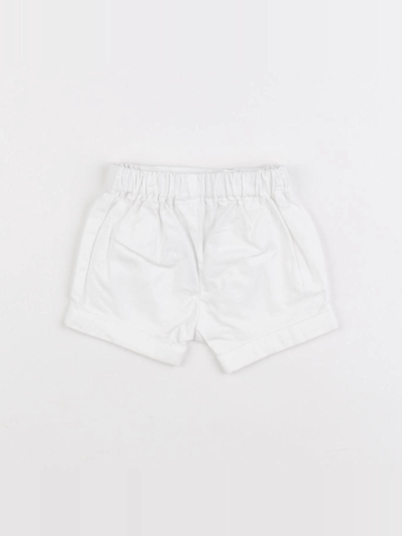 Jacadi - short blanc - 3 mois