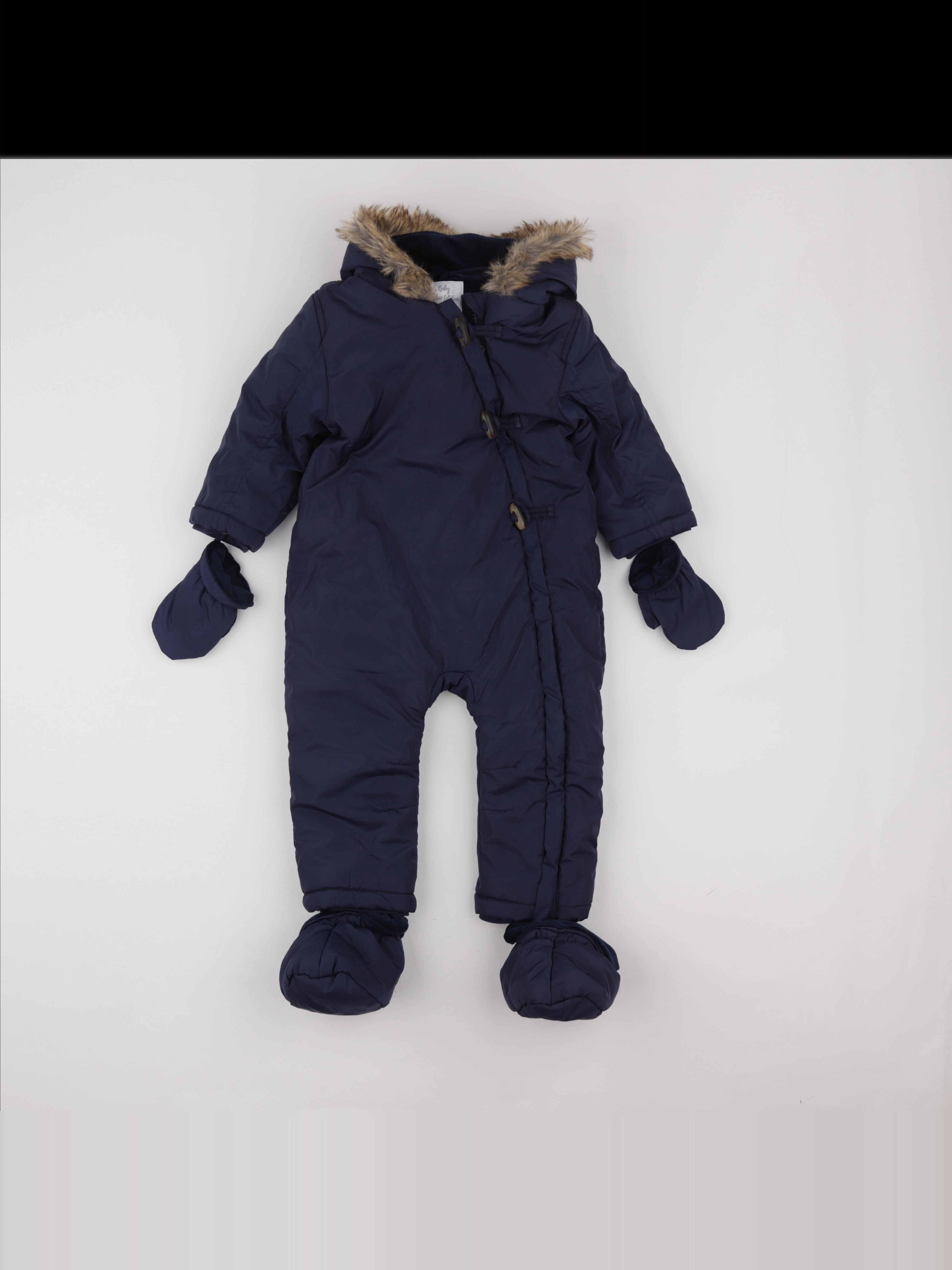 Vertbaudet - combi-pilote bleu - 2 ans