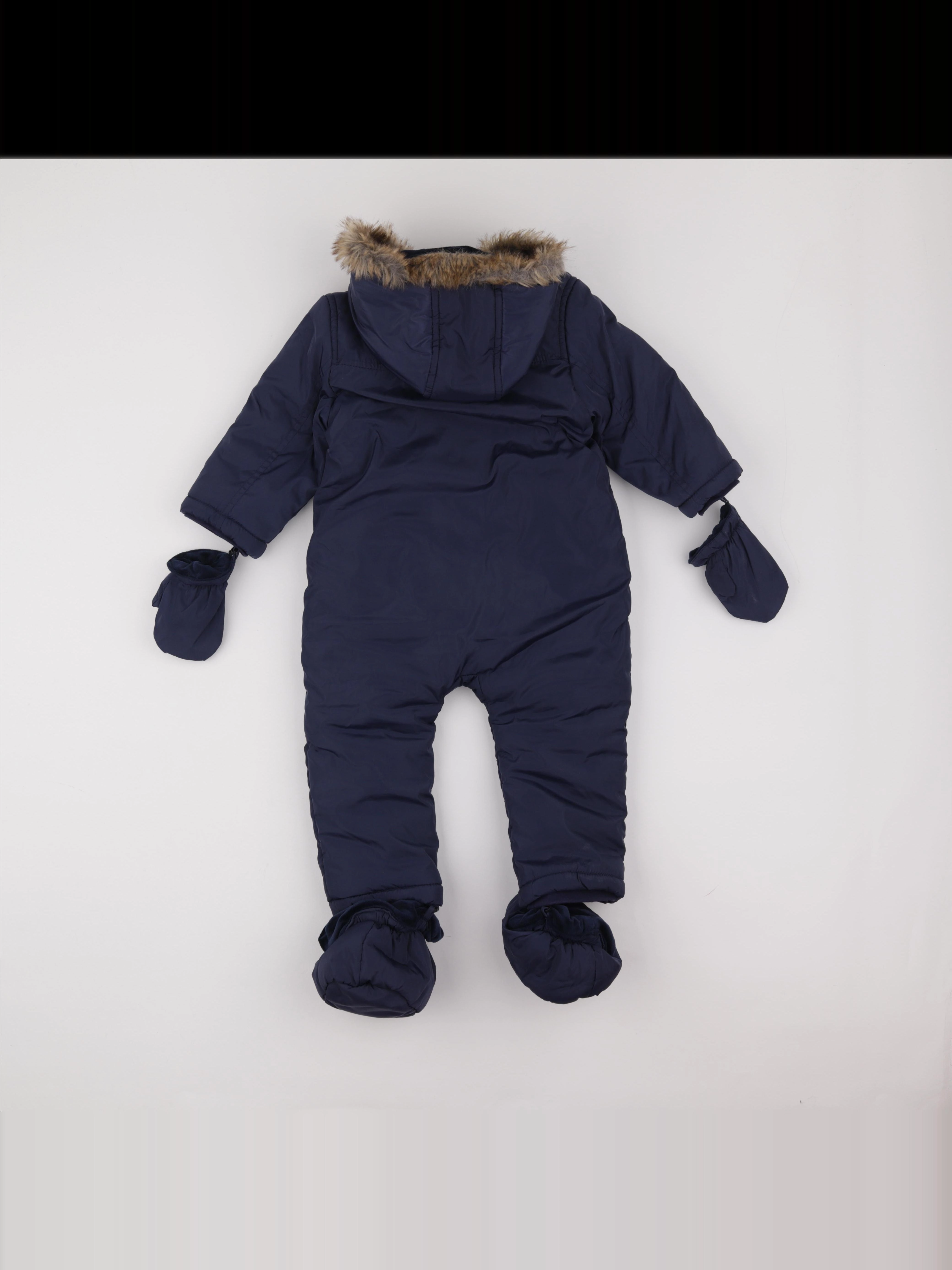 Vertbaudet - combi-pilote bleu - 2 ans