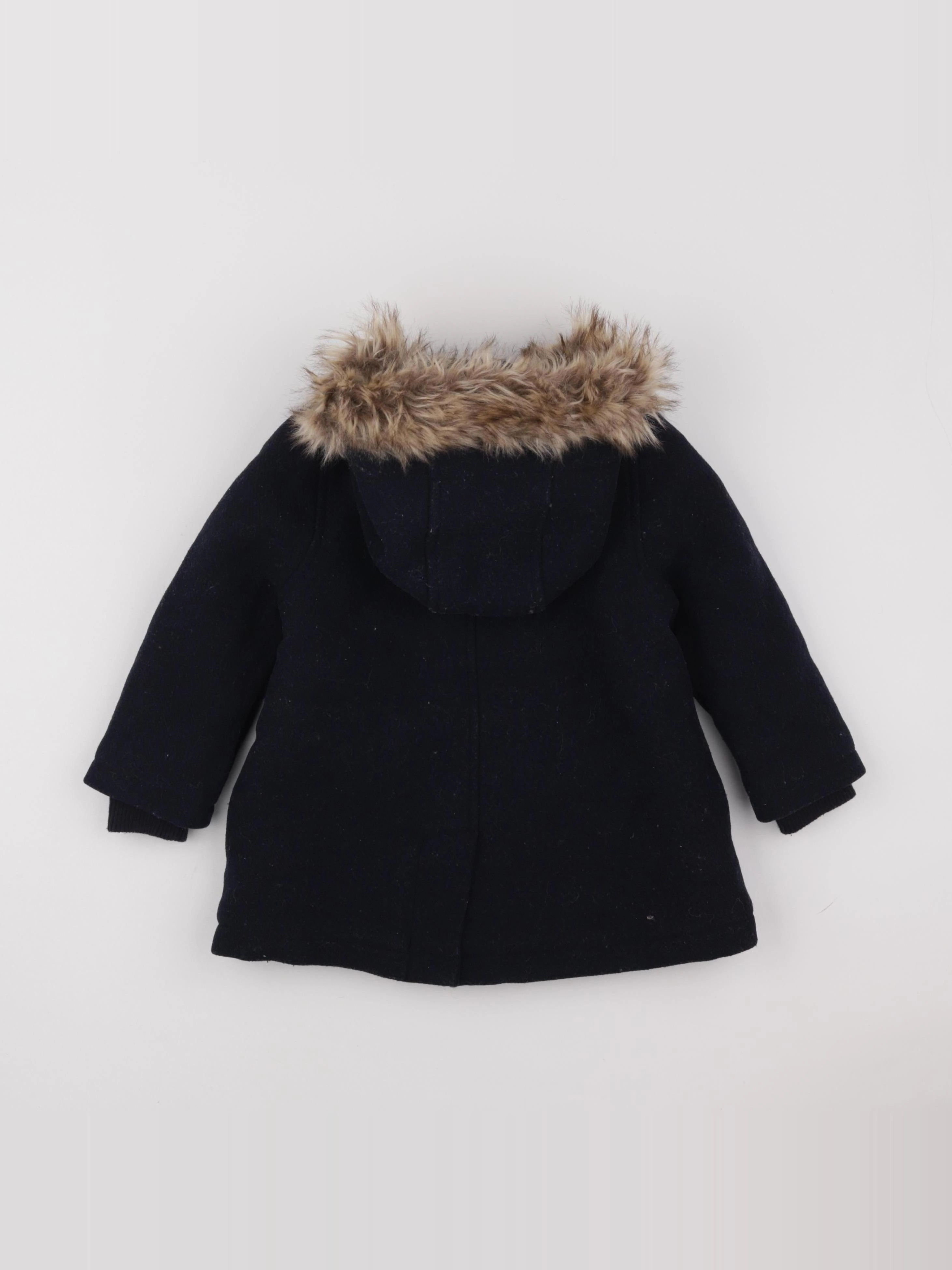 Vertbaudet - manteau bleu - 3 ans