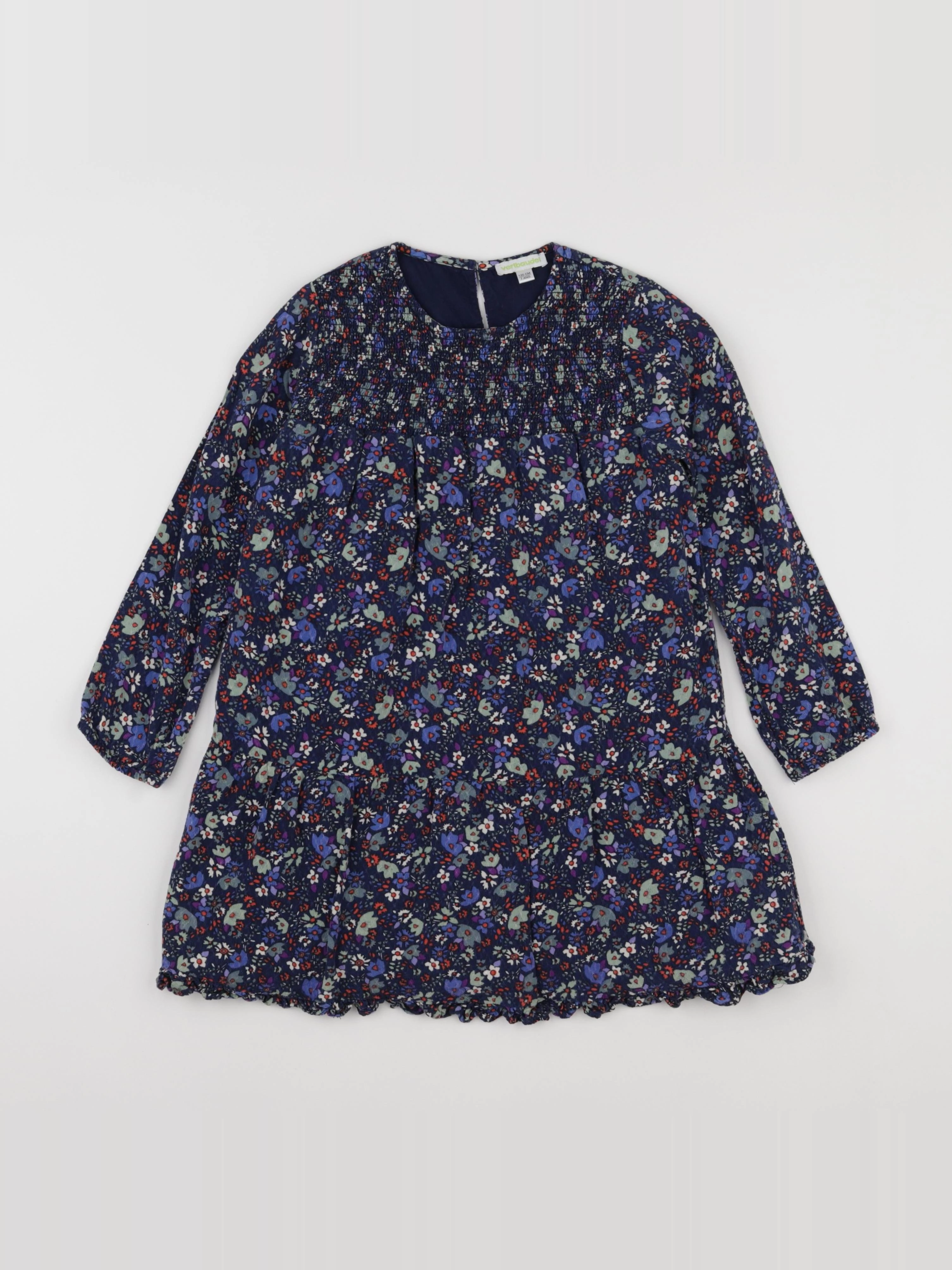 Vertbaudet - robe bleu - 7 ans