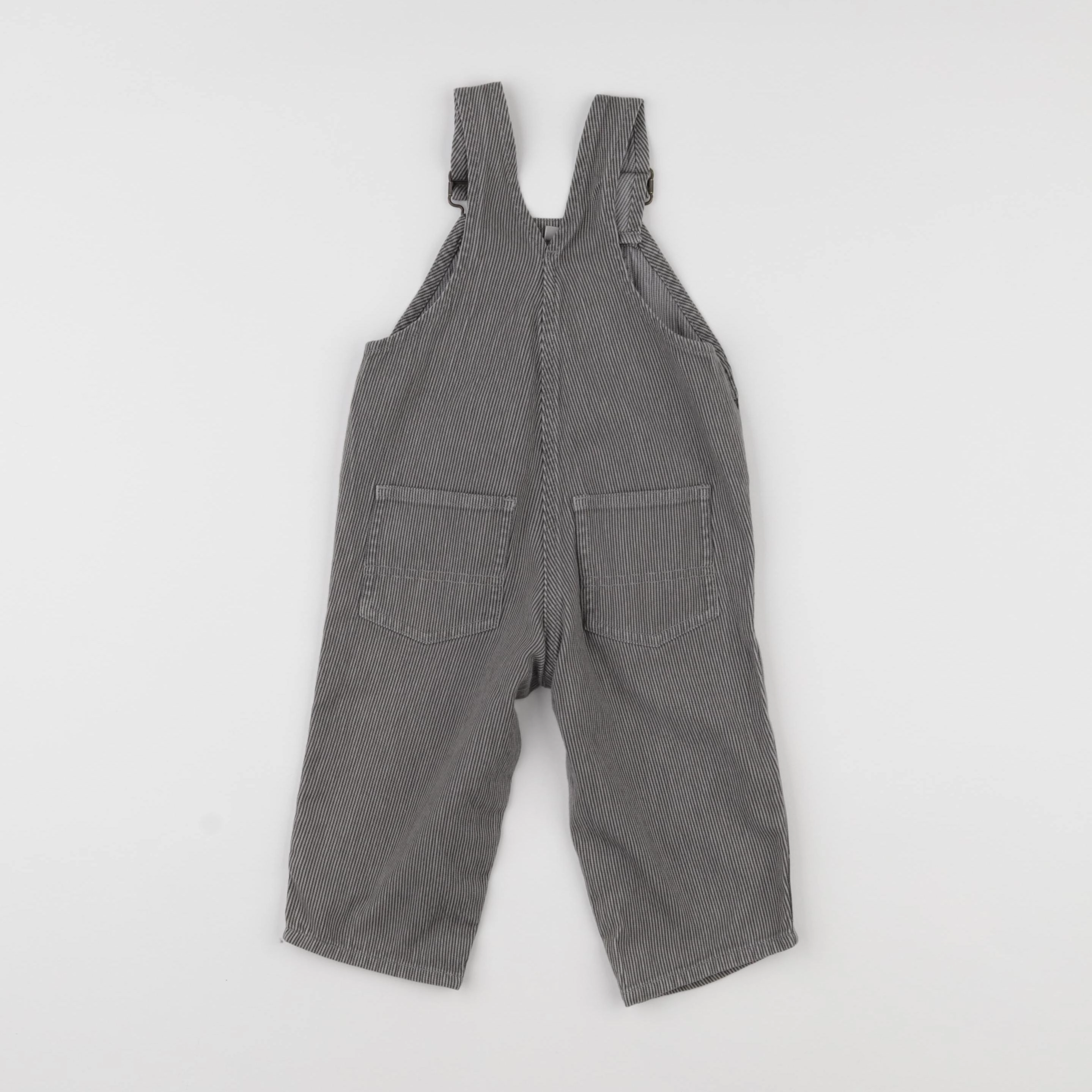 Bonton - salopette gris - 12 mois