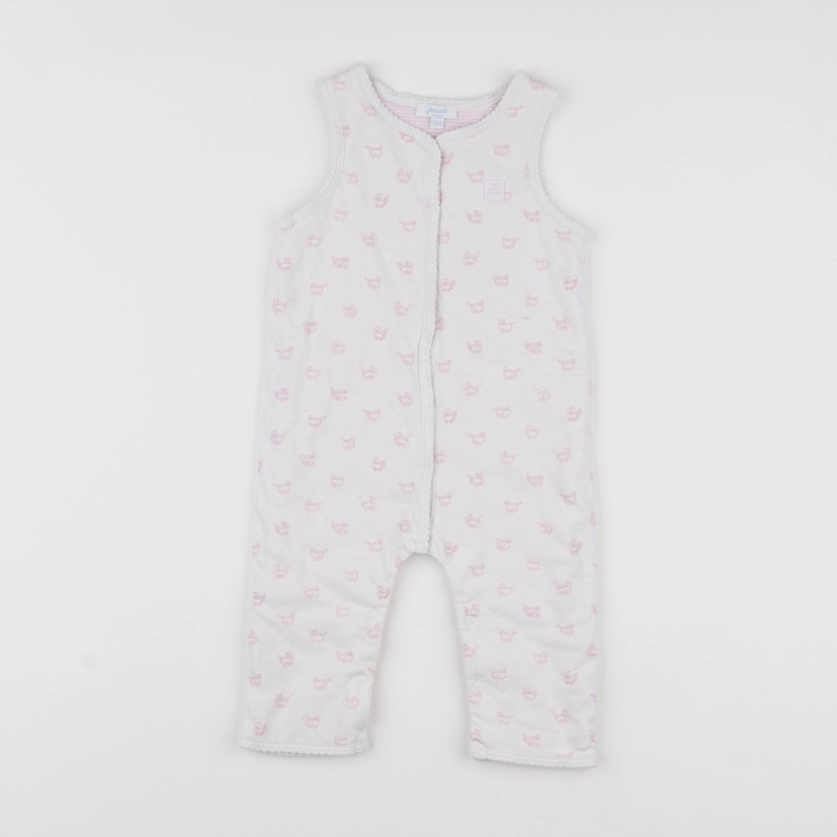 Jacadi - combinaison rose - 9 mois