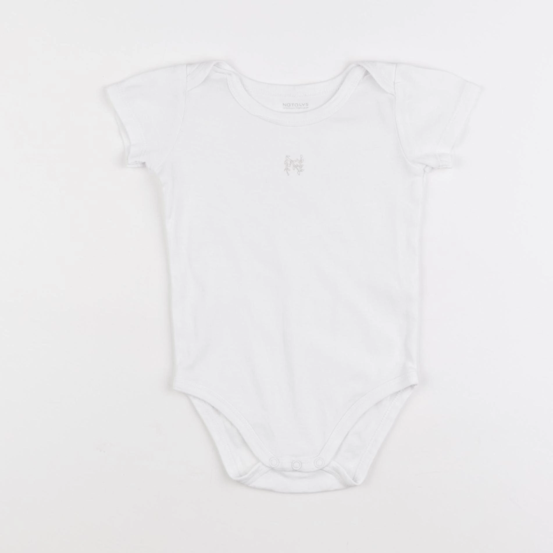 Natalys - body blanc - 12 mois