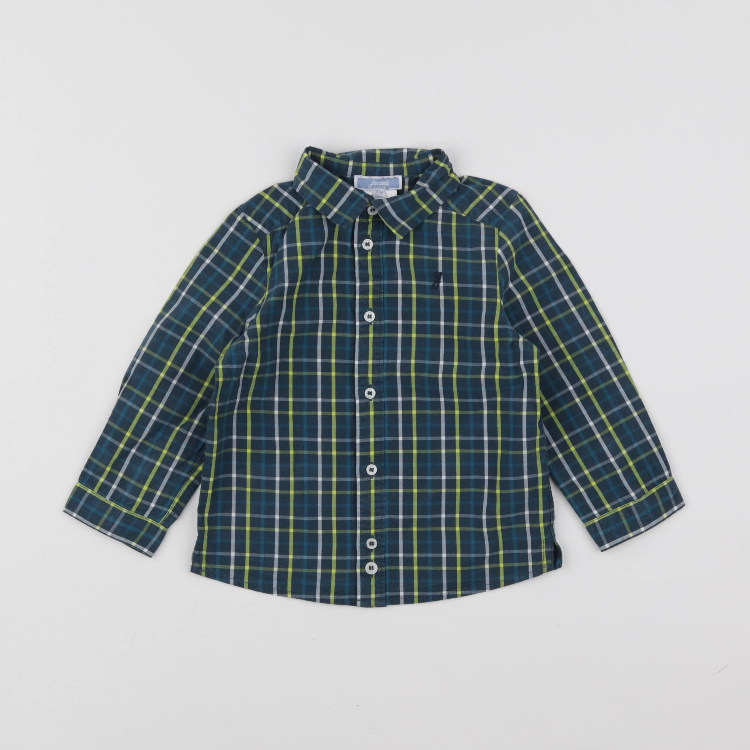 Jacadi - chemise vert - 3 ans