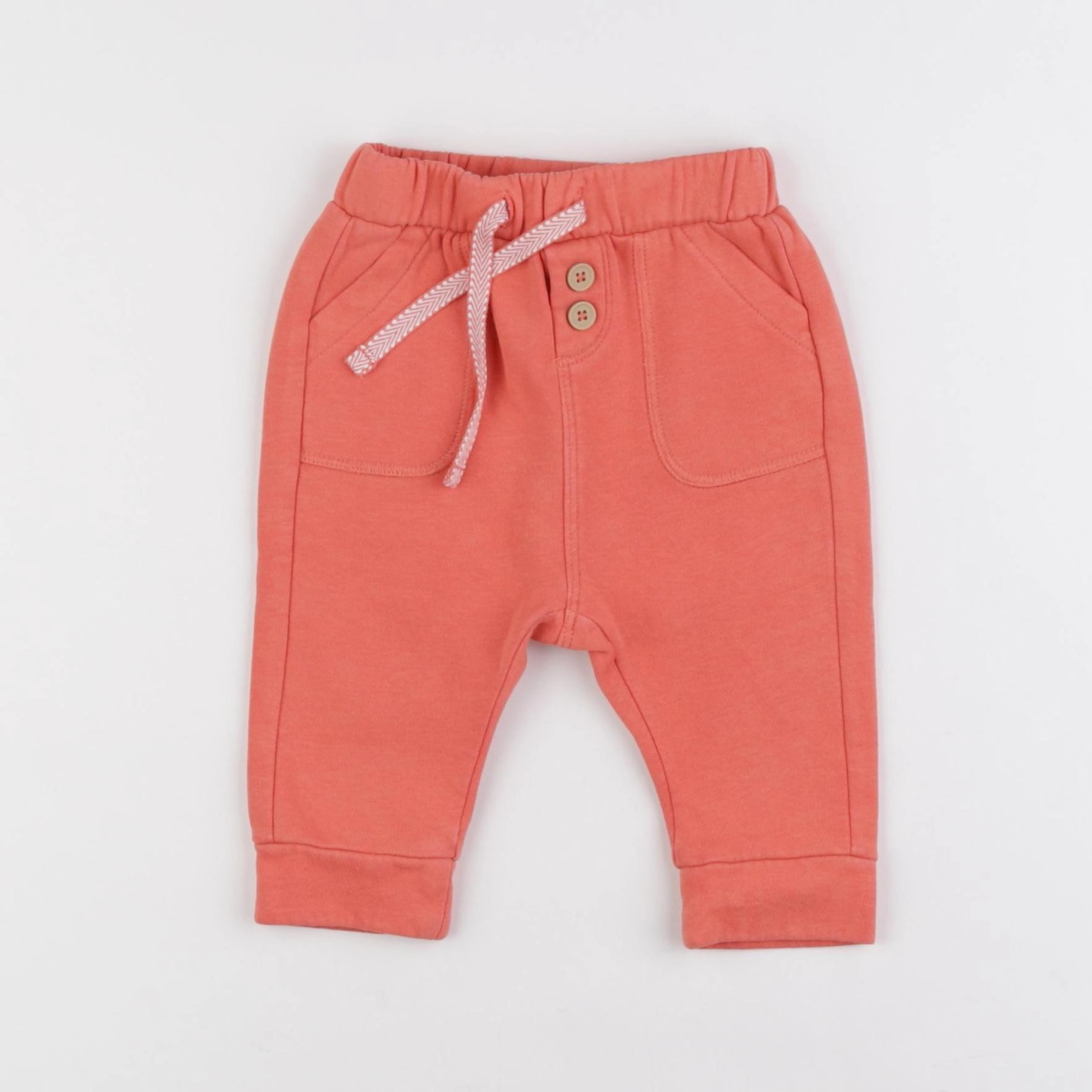 Tape à l'oeil - pantalon orange - 6 mois