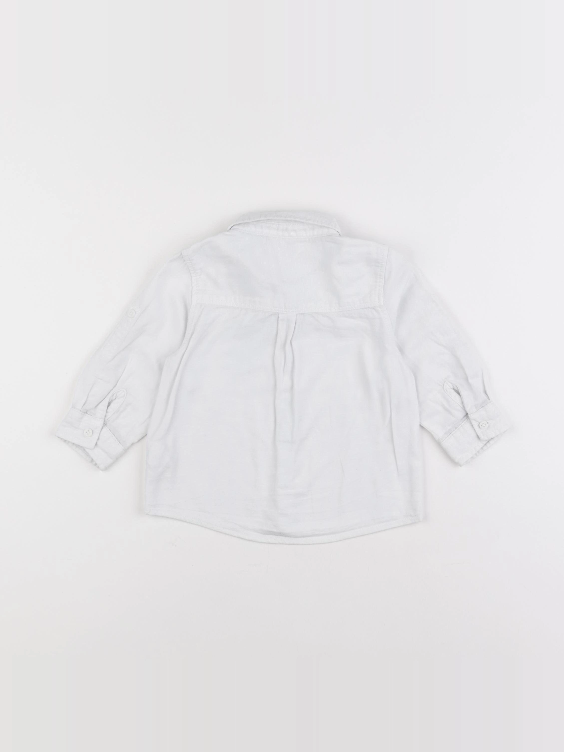 Tape à l'oeil - chemise blanc - 12 mois