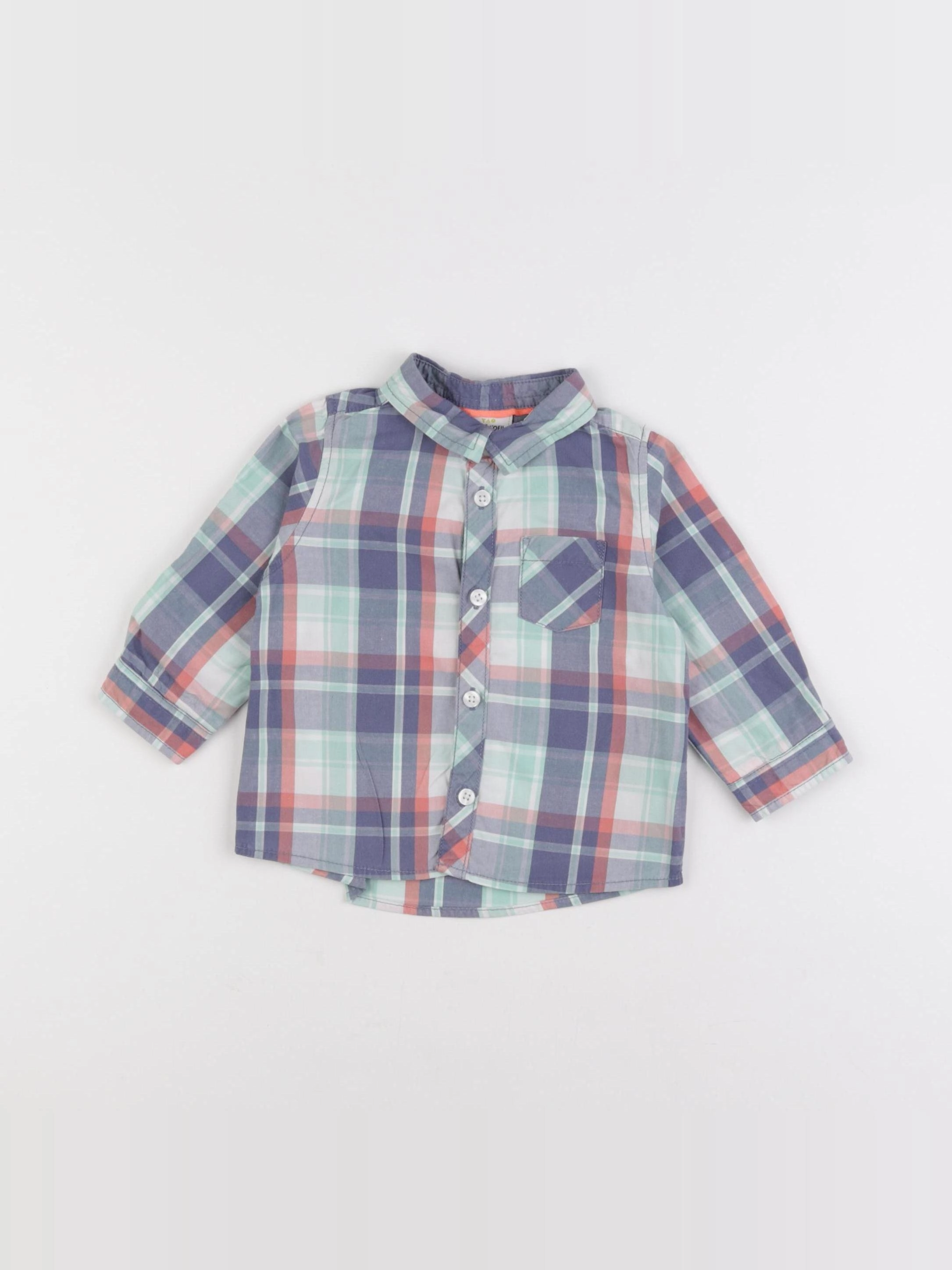 Tape à l'oeil - chemise multicolore - 9 mois