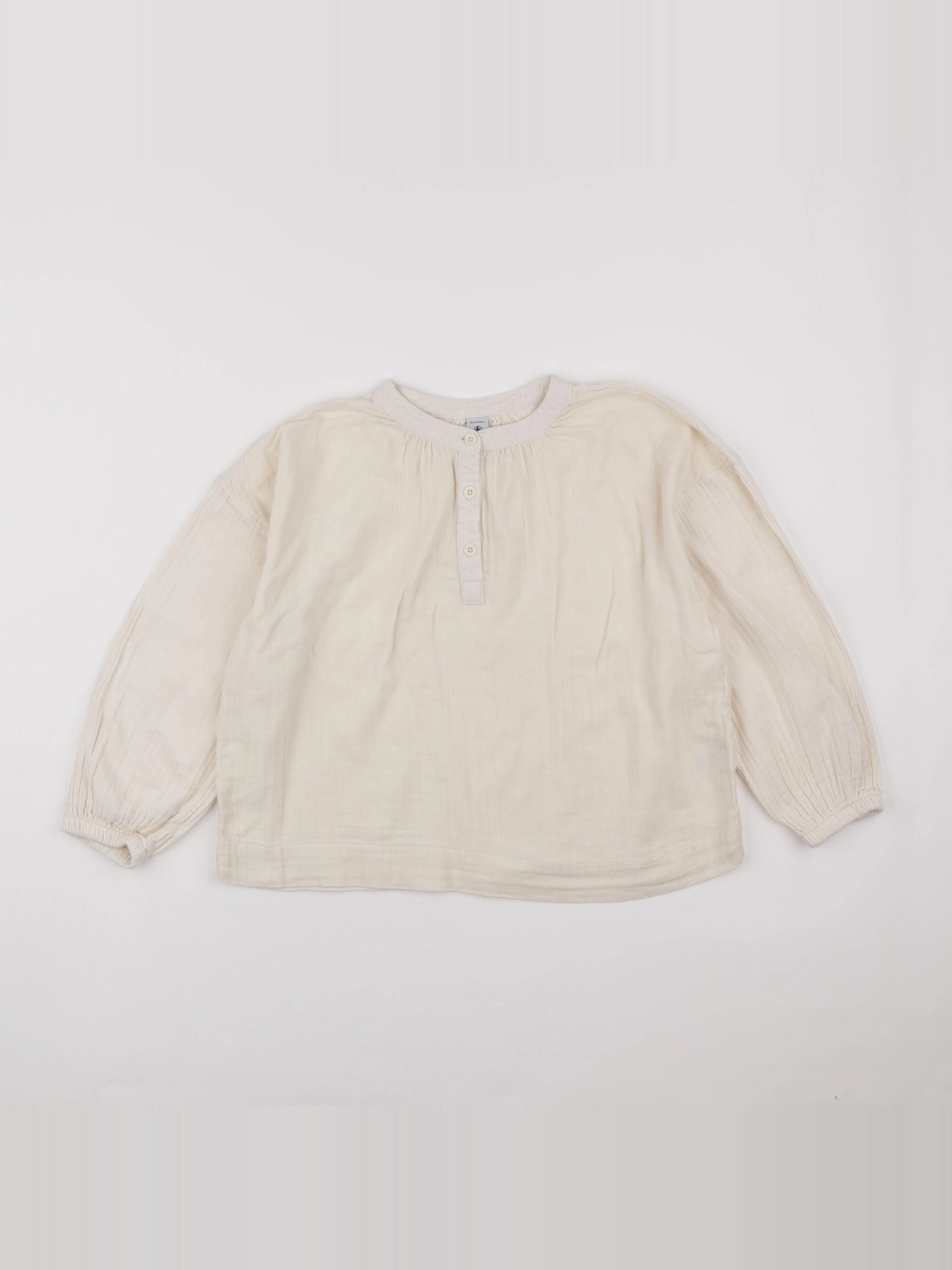 Petit Bateau - blouse beige - 10 ans