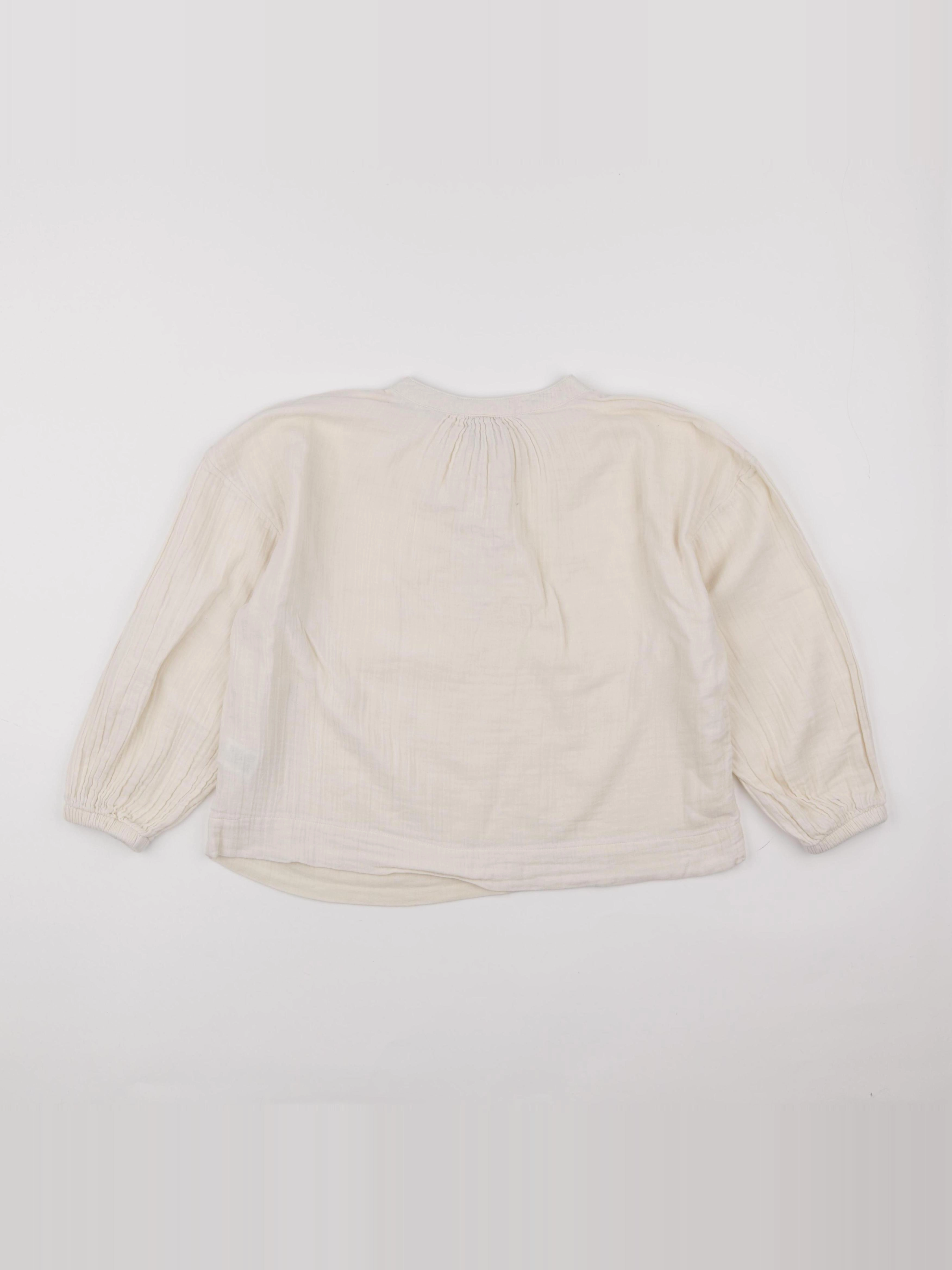 Petit Bateau - blouse beige - 10 ans