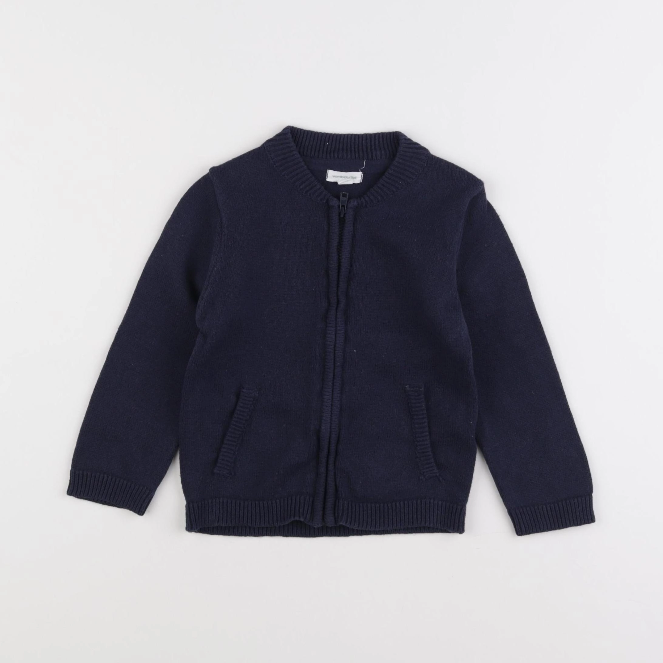 Vertbaudet - gilet bleu - 2 ans