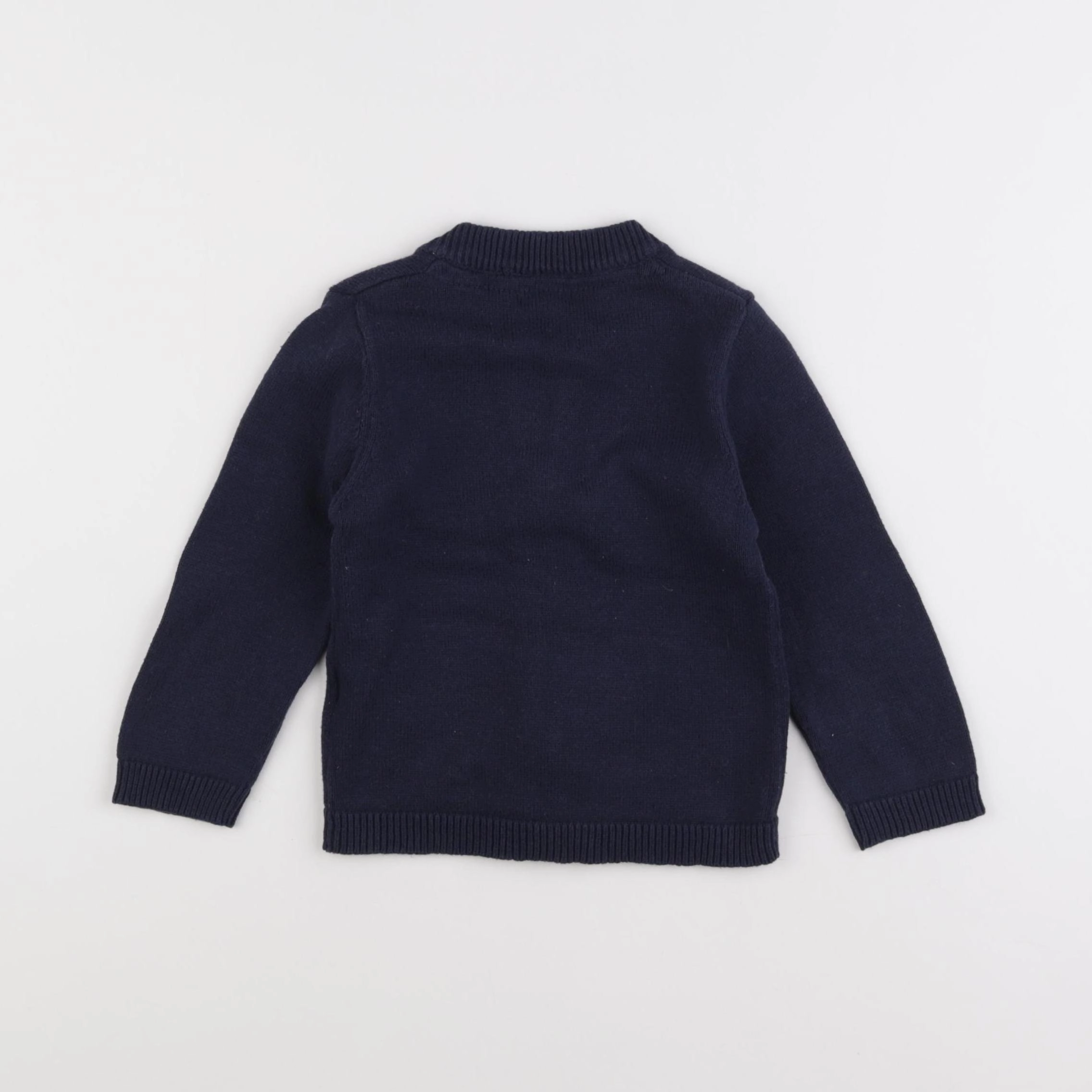 Vertbaudet - gilet bleu - 2 ans
