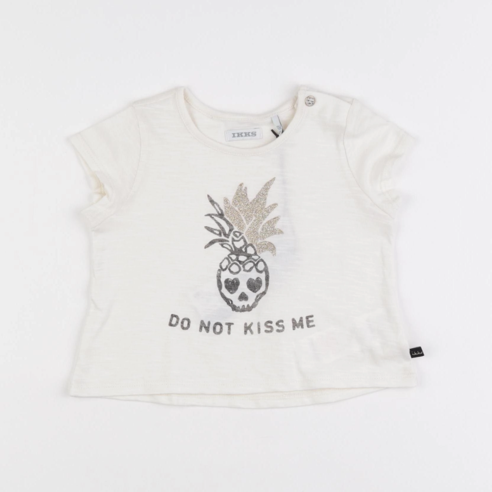 IKKS - tee-shirt beige - 12 mois