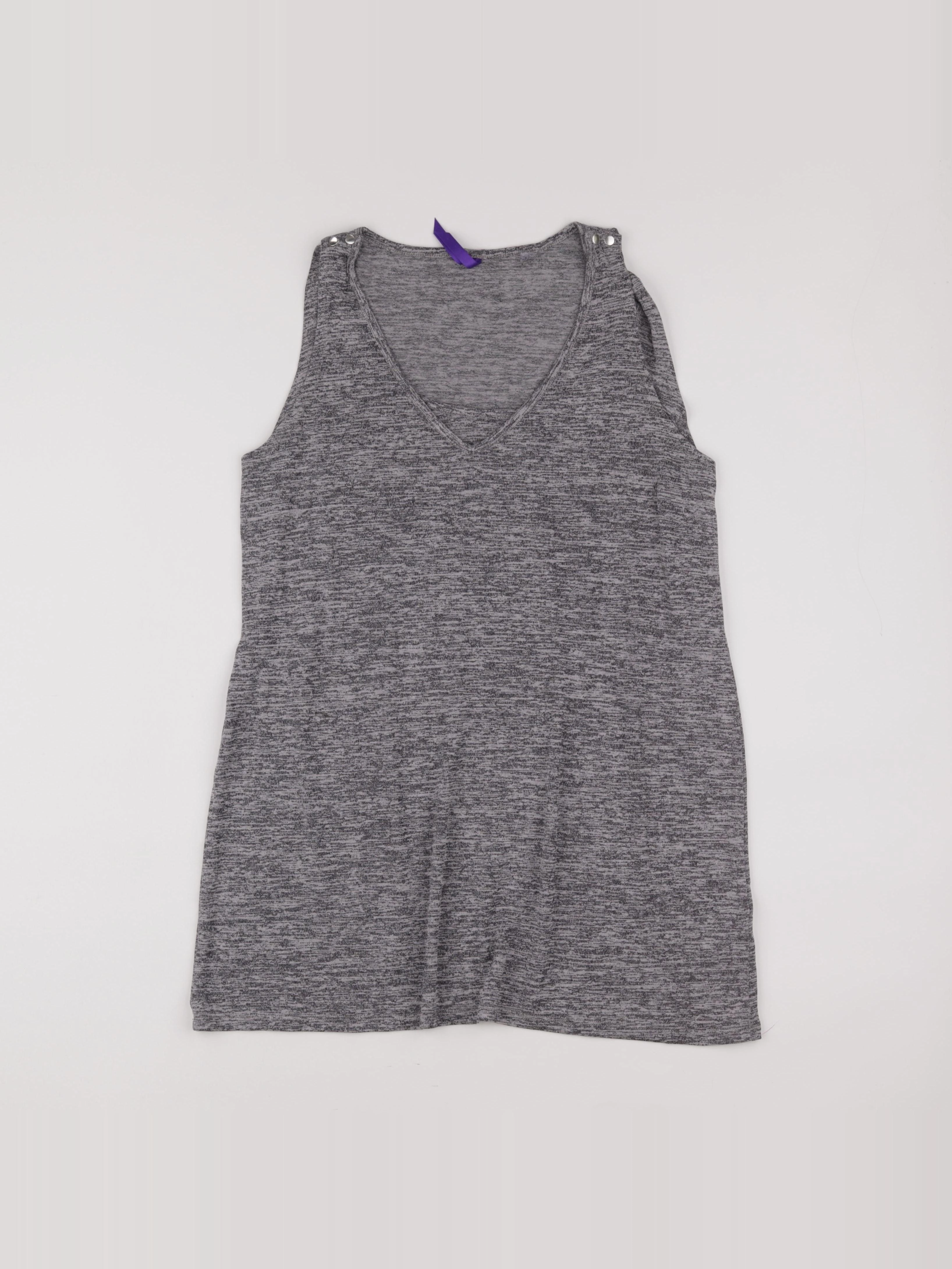 Seraphine - débardeur grossesse, allaitement gris - 36 à 38