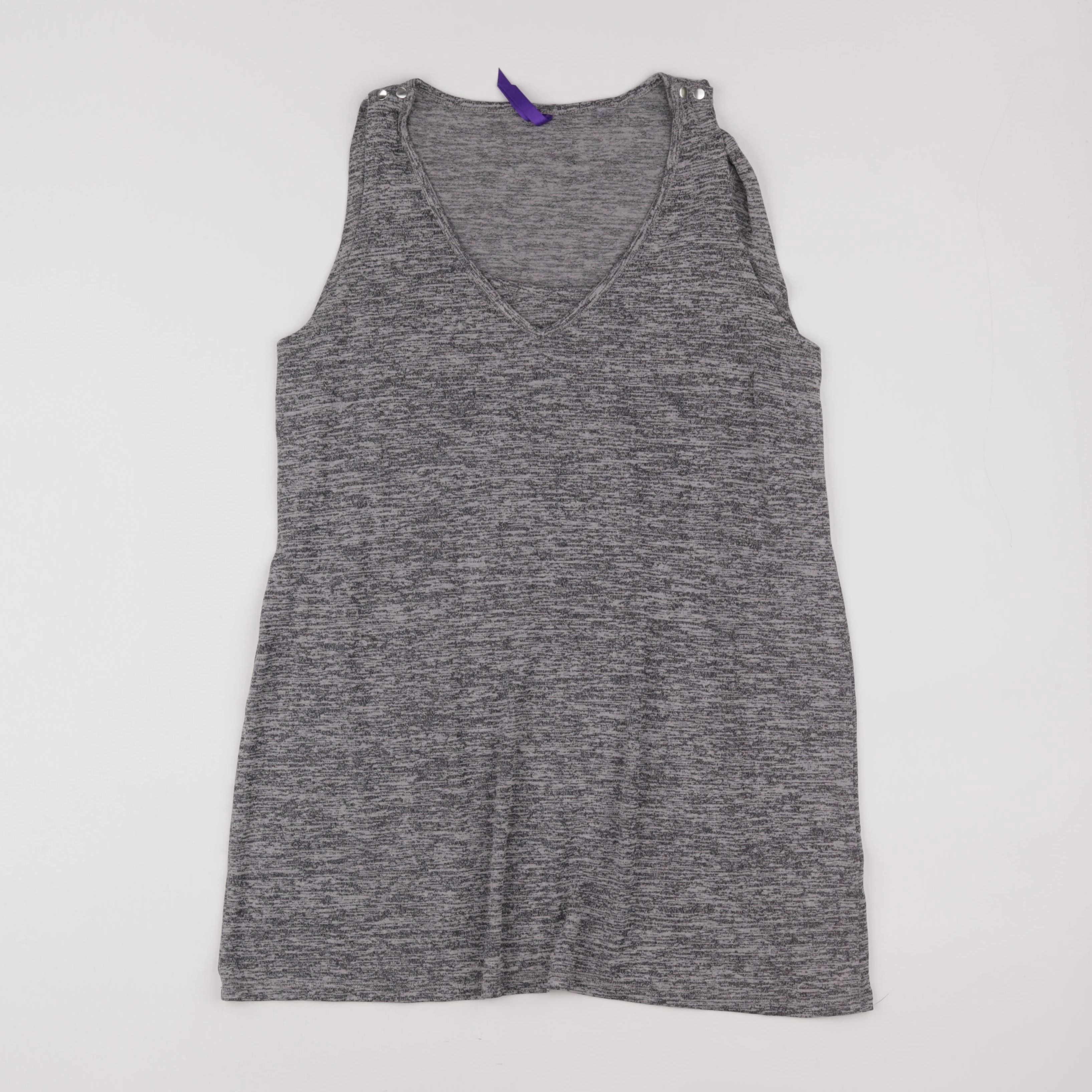 Seraphine - débardeur grossesse, allaitement gris - 36 à 38