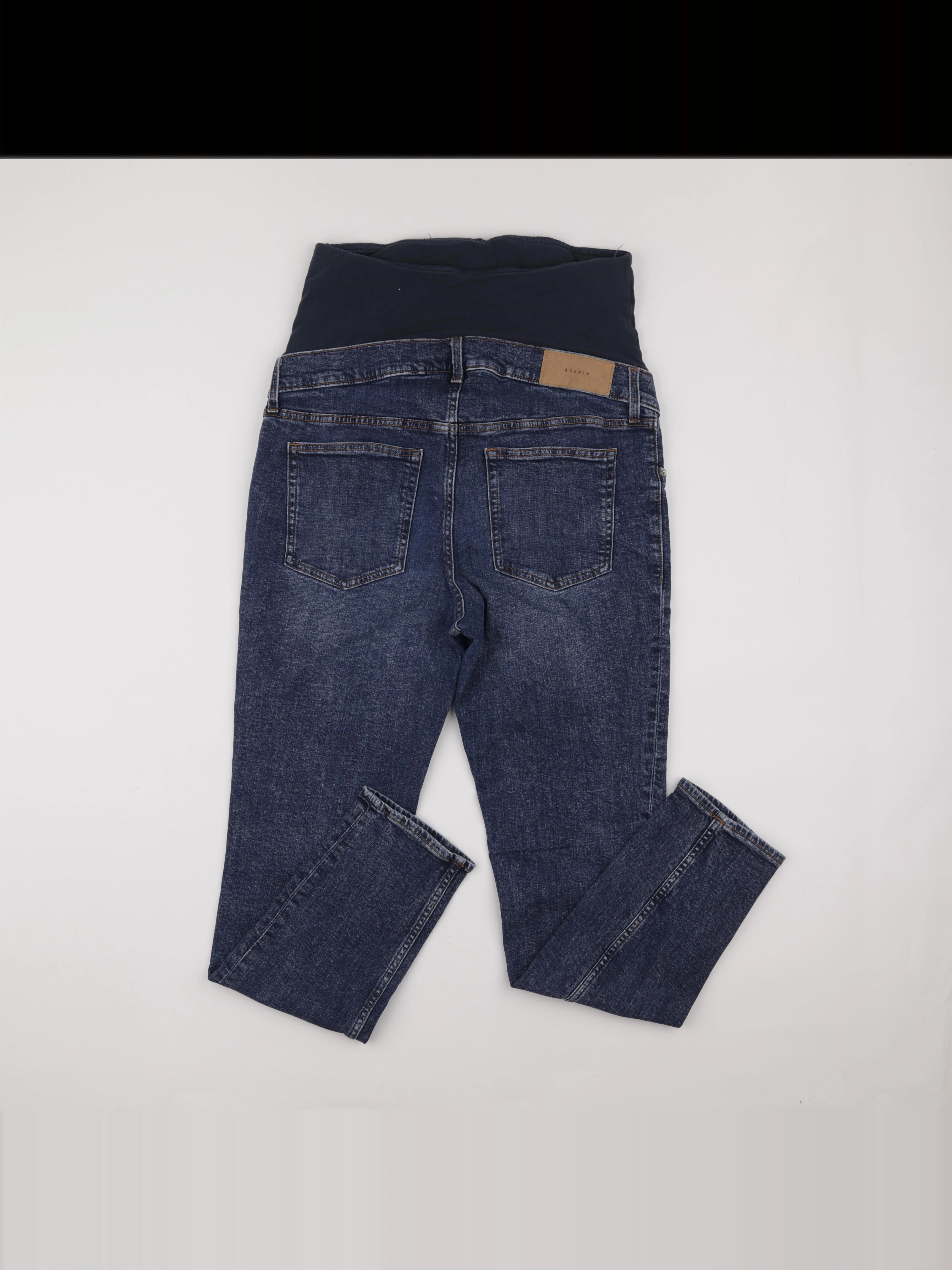 H&M - jean grossesse bleu - 40 à 42