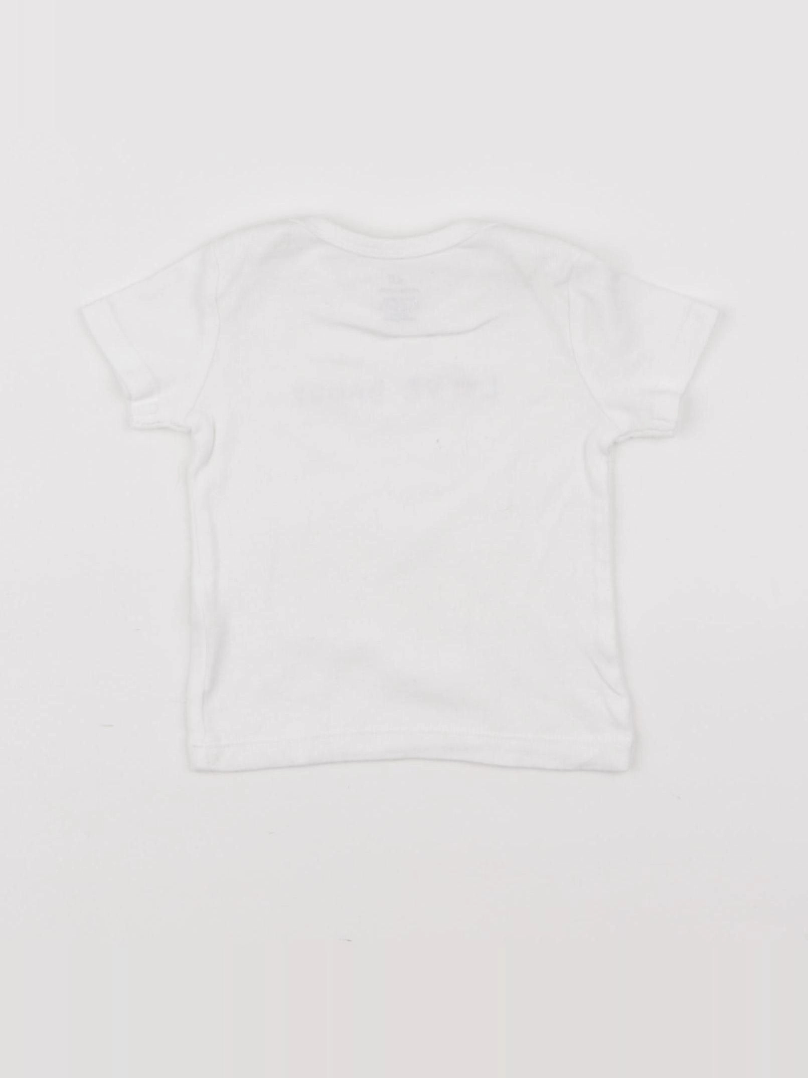 H&M - tee-shirt blanc - 3 mois