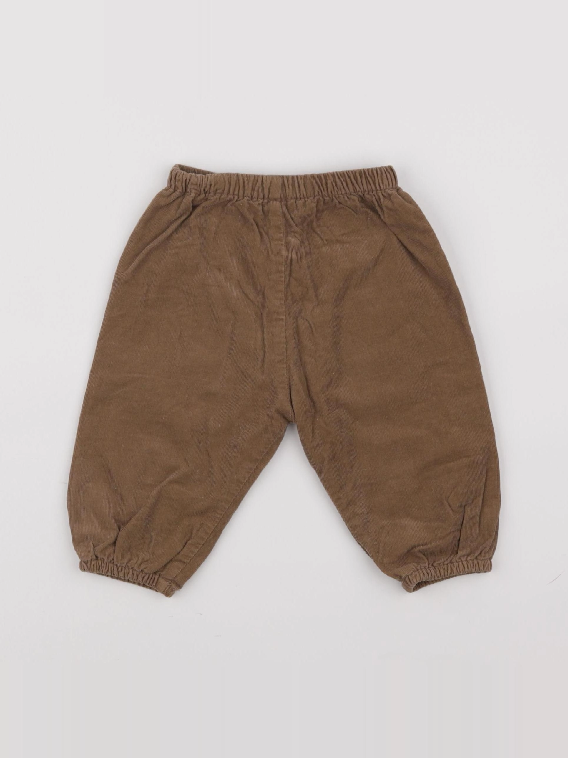 Boutchou - pantalon marron - 9 mois