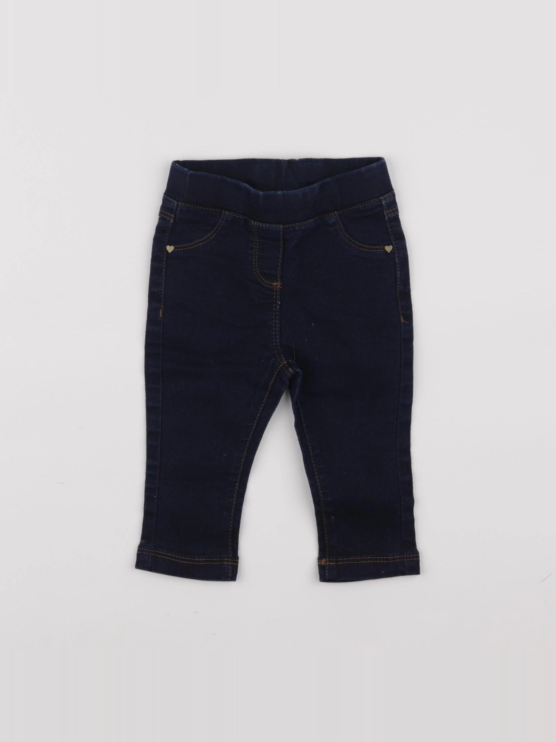 Tape à l'oeil - jegging bleu - 6 mois