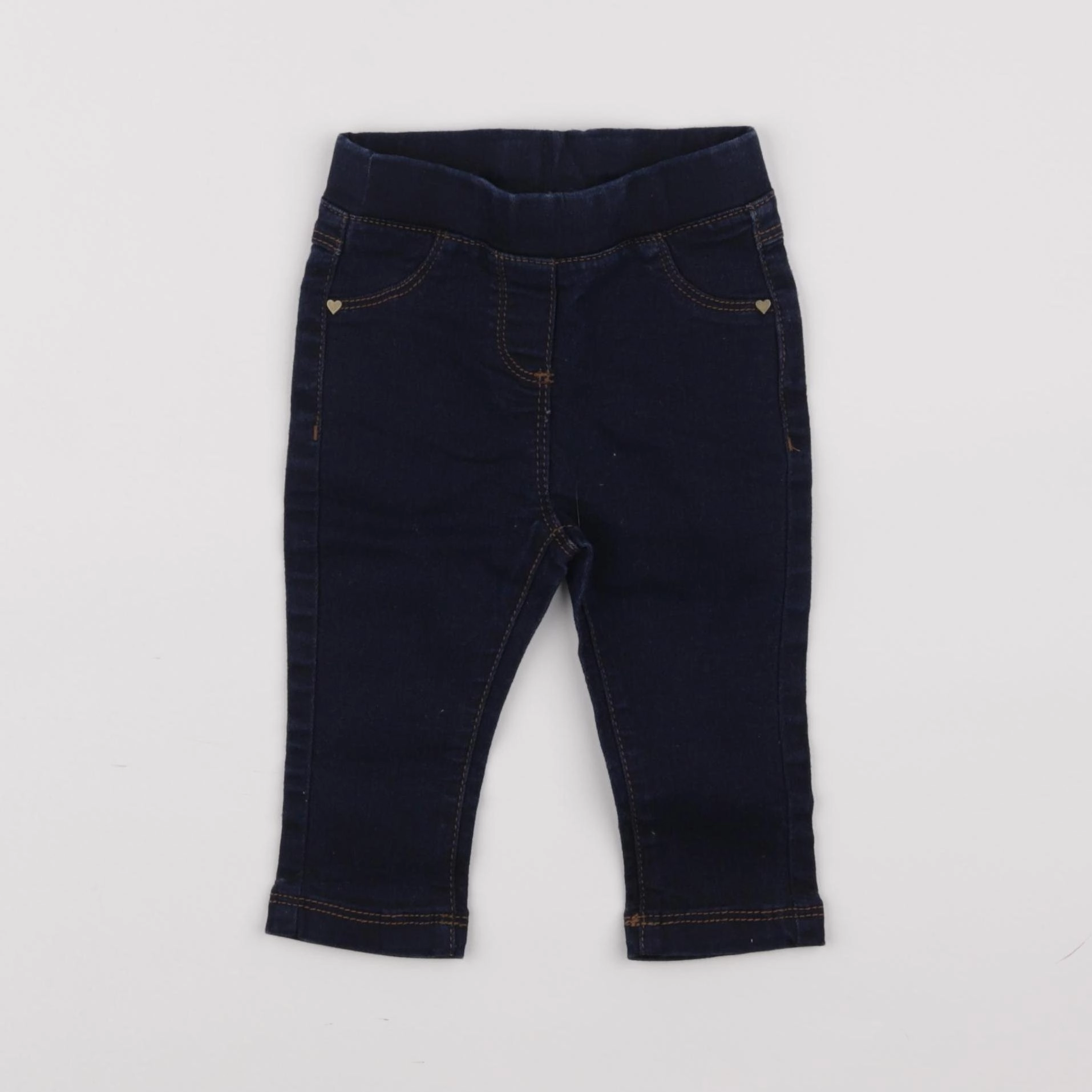Tape à l'oeil - jegging bleu - 6 mois