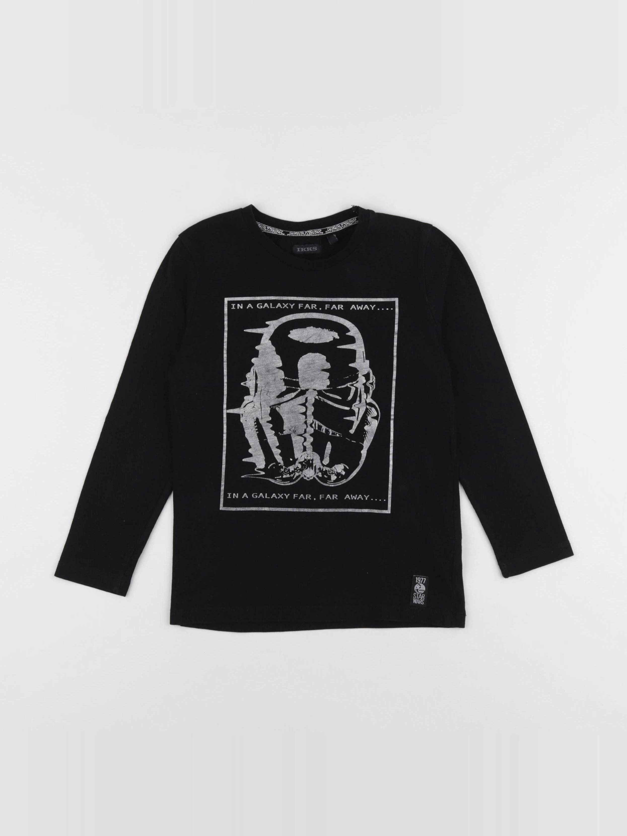 IKKS - tee-shirt noir - 6 ans