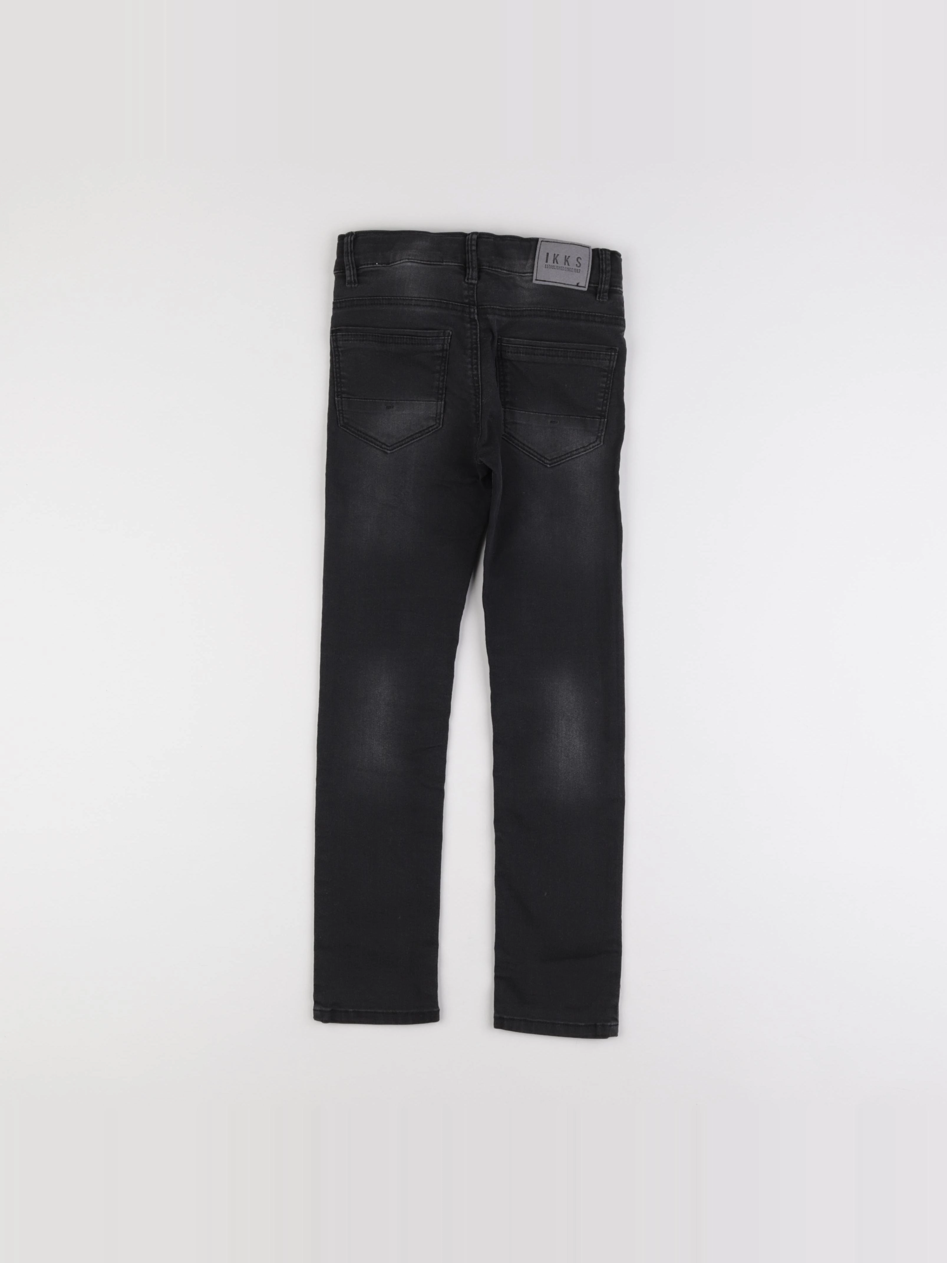 IKKS - jean noir - 7 ans