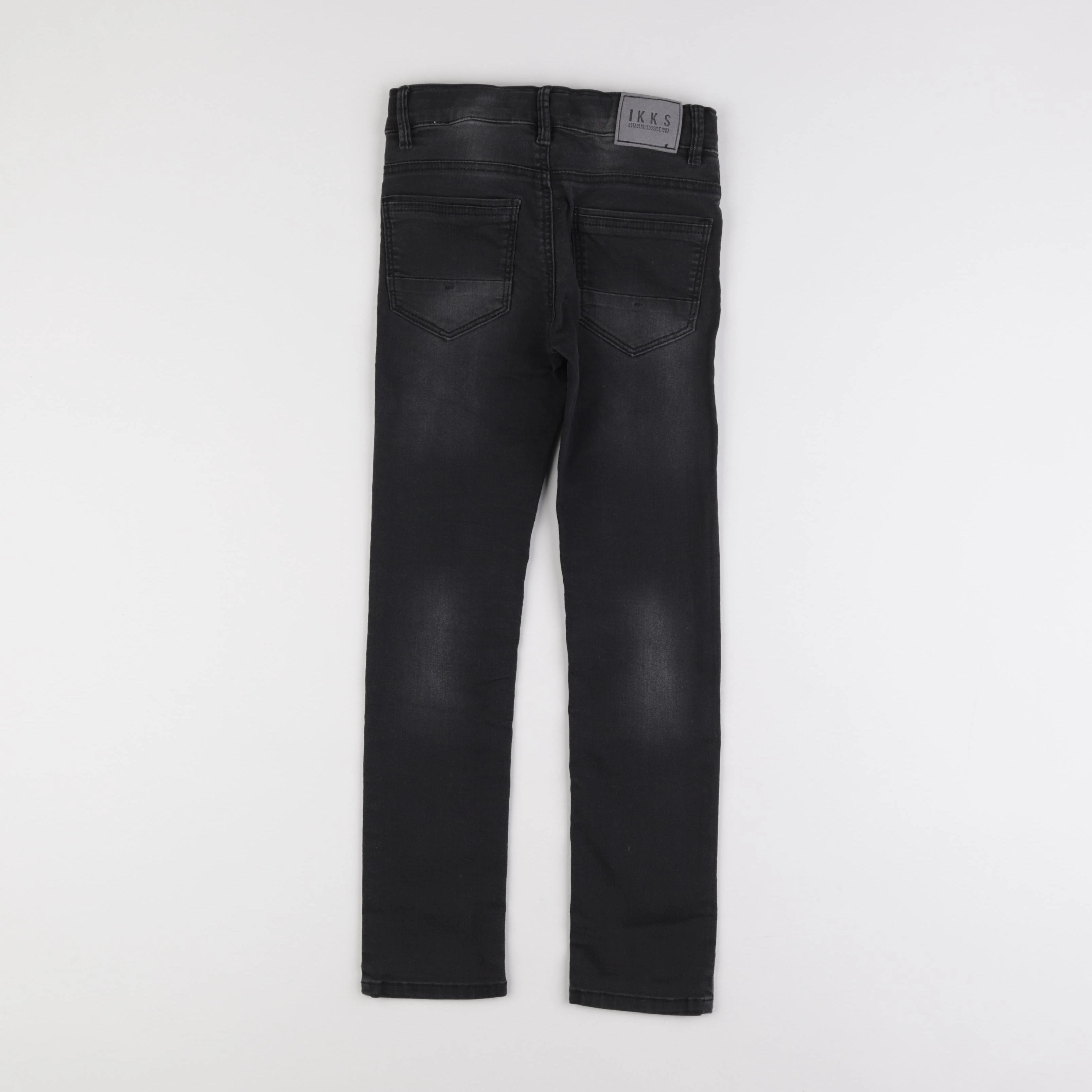 IKKS - jean noir - 7 ans