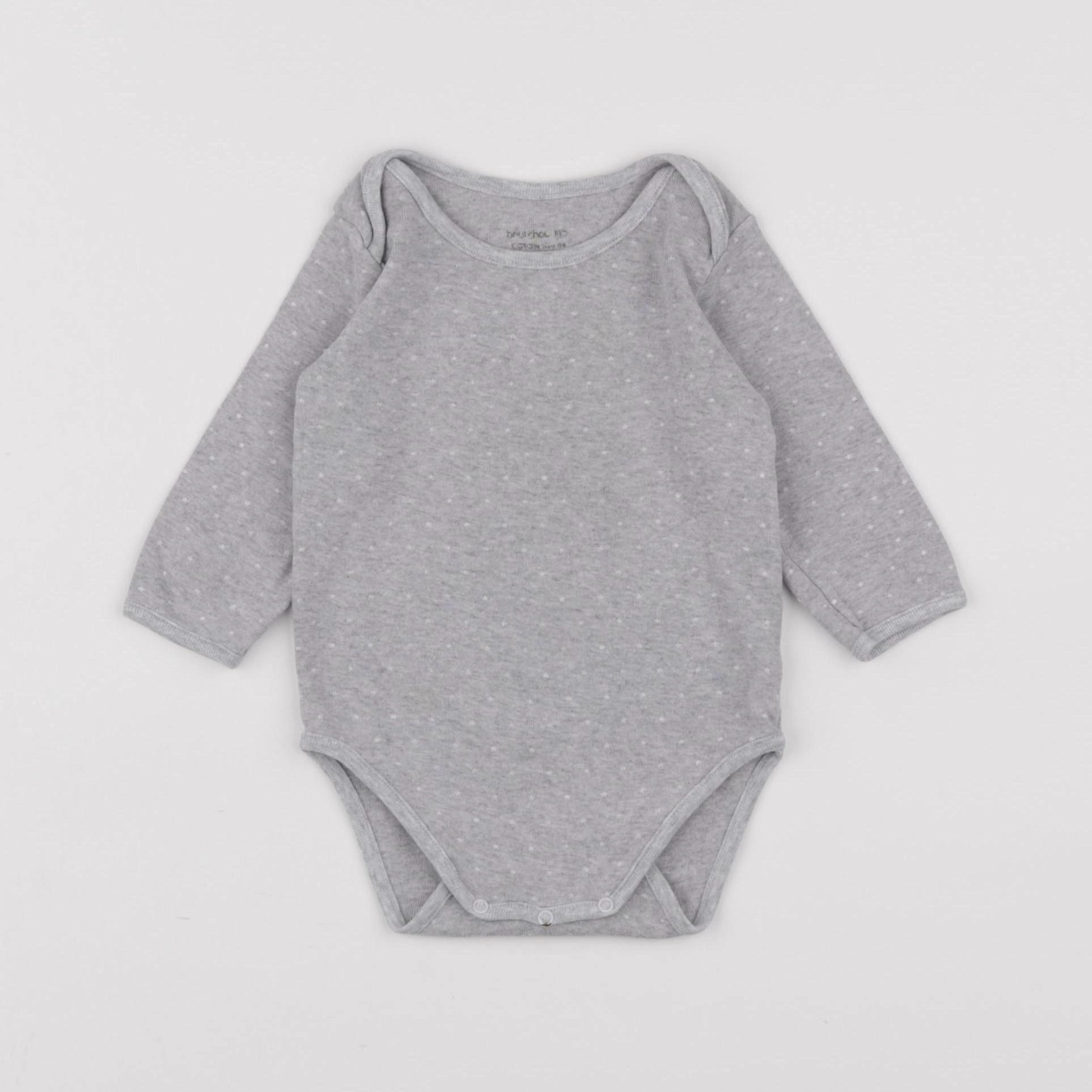 Boutchou - body gris - 9 mois