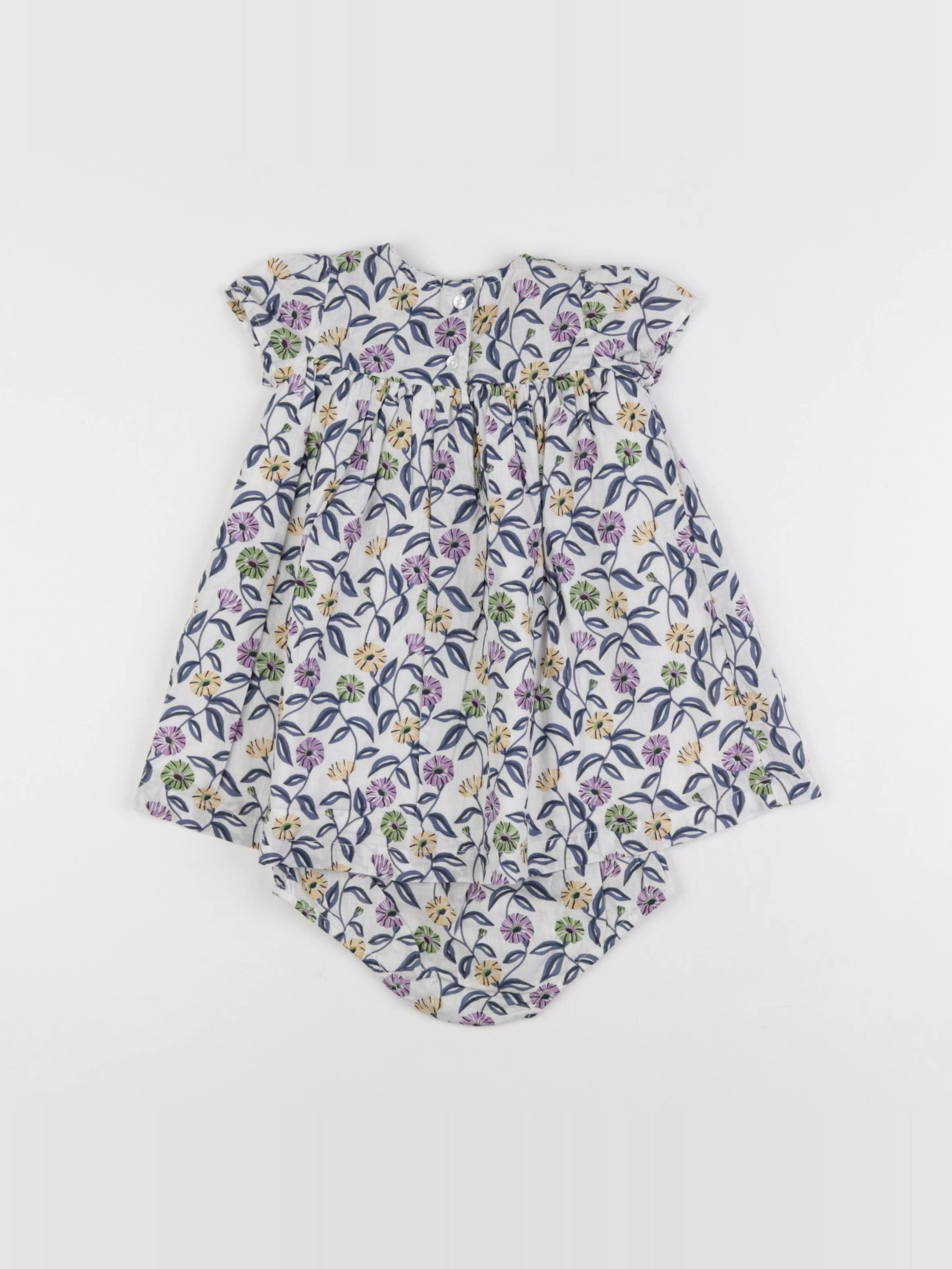 Boutchou - robe multicolore - 6 mois