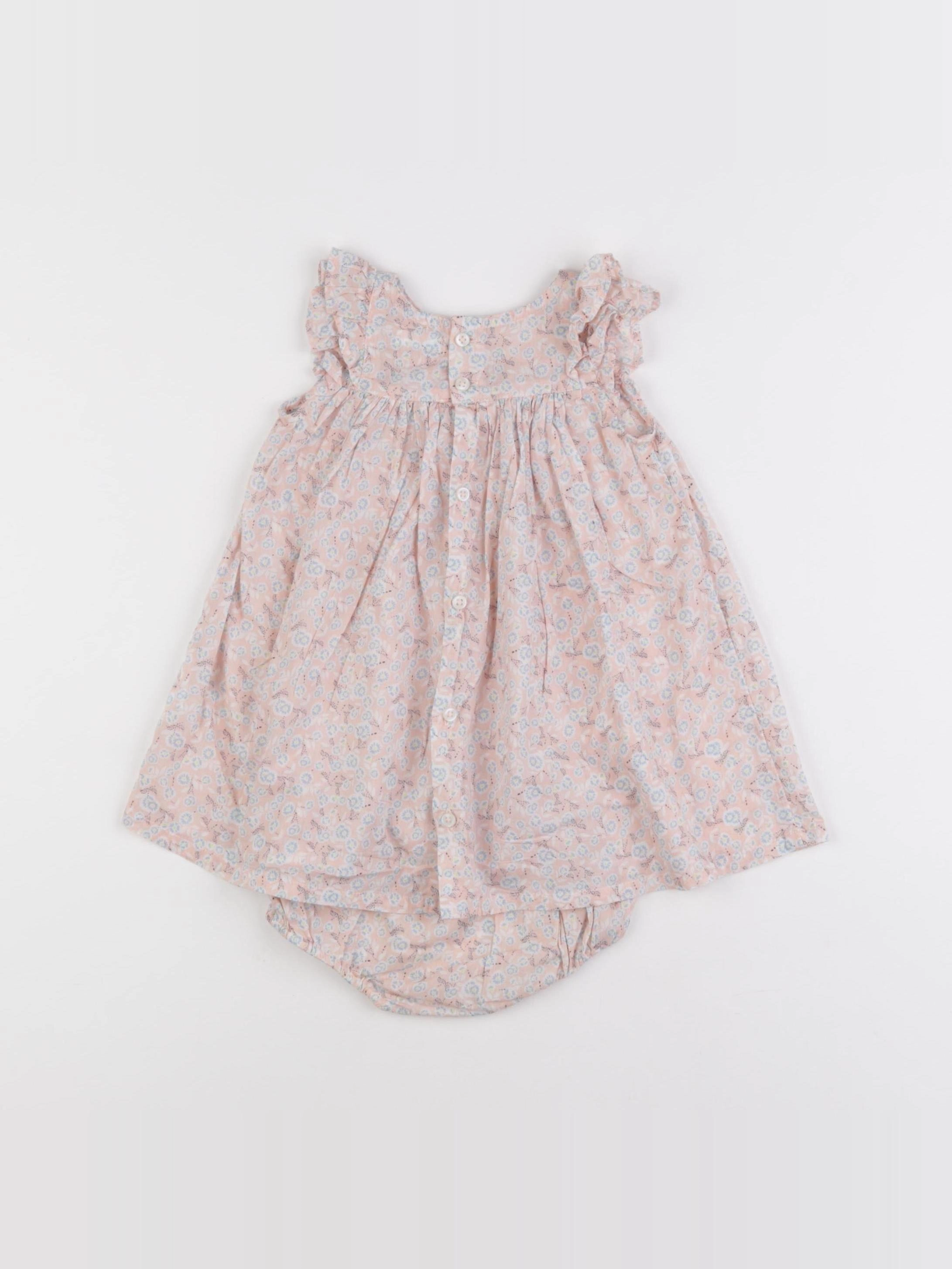 Boutchou - robe rose - 6 mois