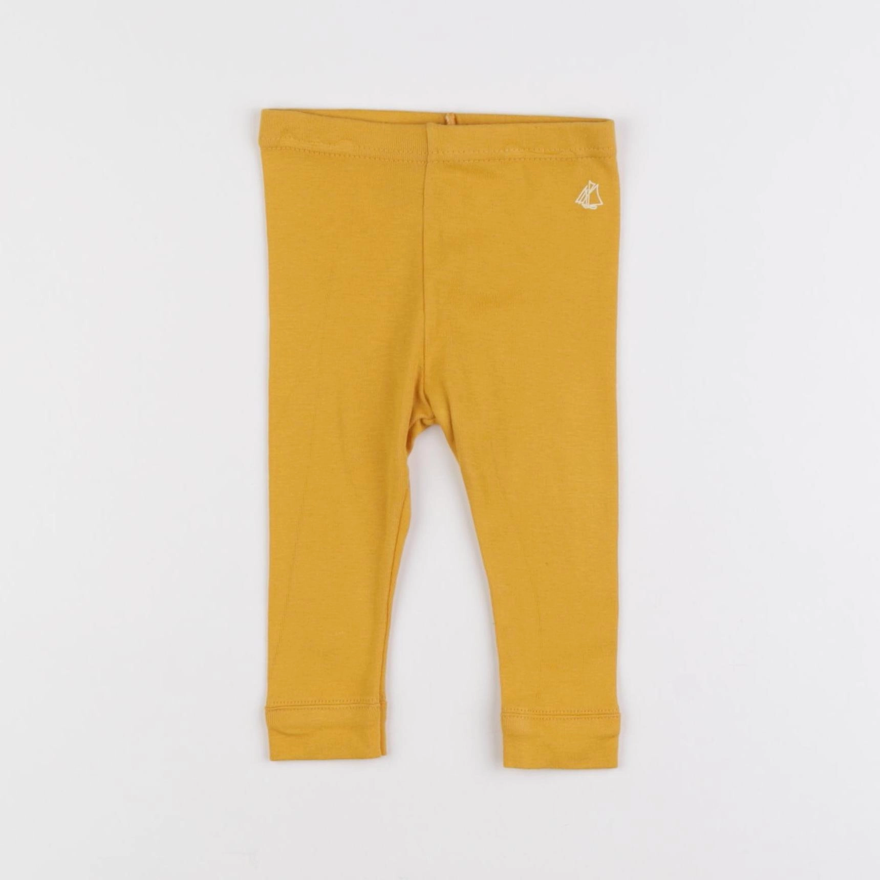 Petit Bateau - legging jaune - 6 mois