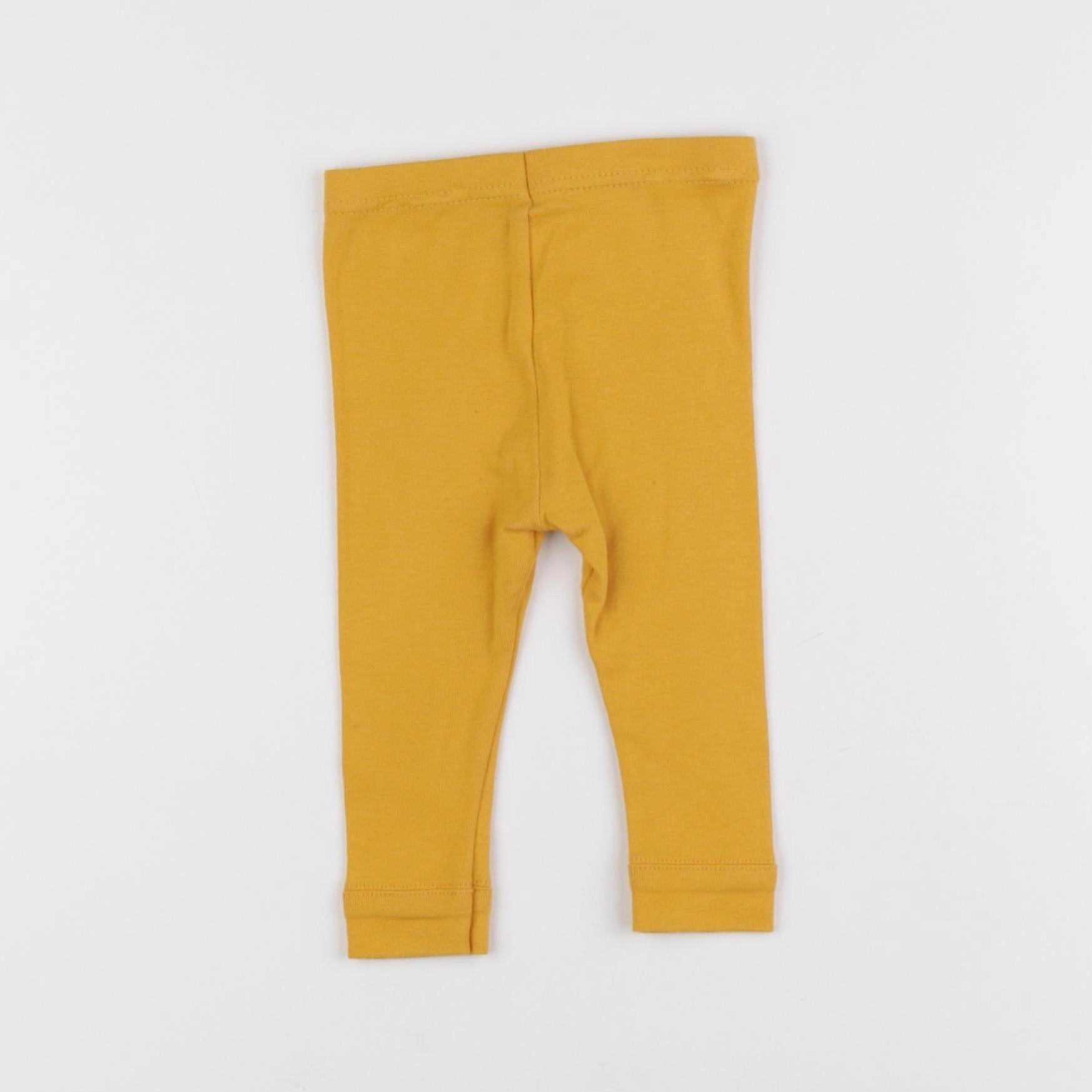 Petit Bateau - legging jaune - 6 mois