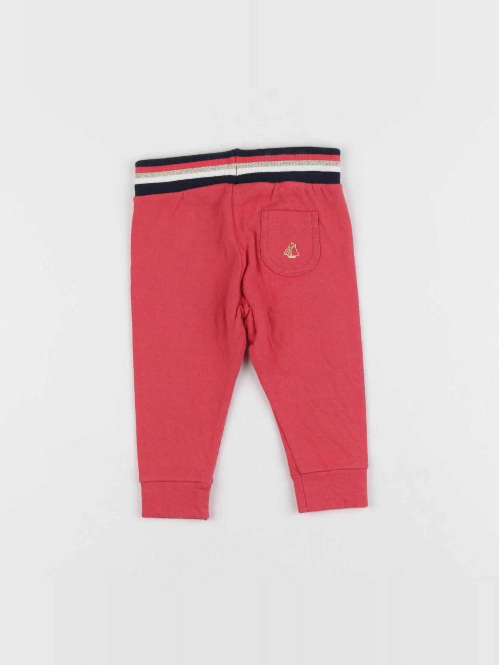 Petit Bateau - legging rose - 6 mois