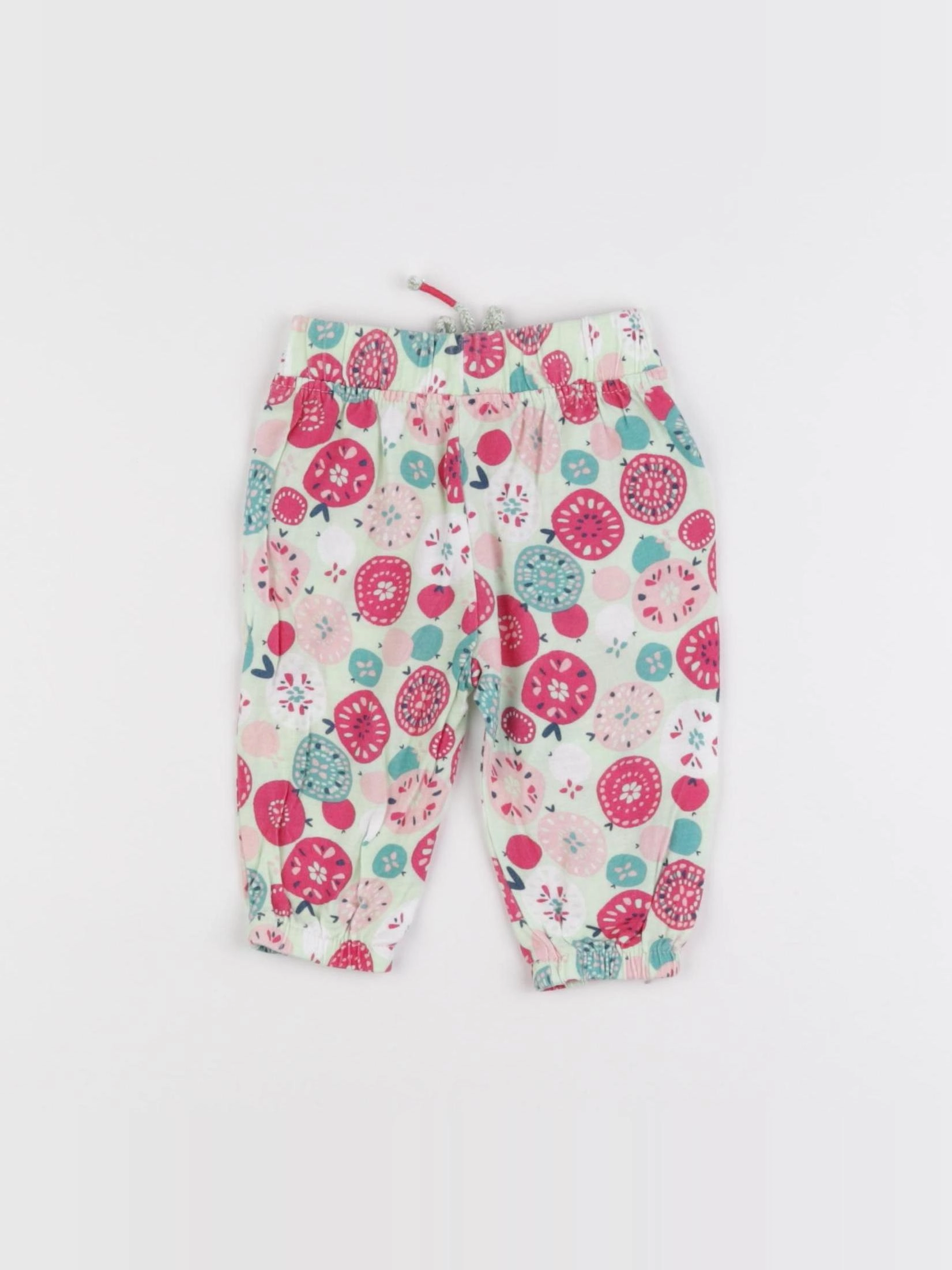 Vertbaudet - pantalon multicolore - 6 mois