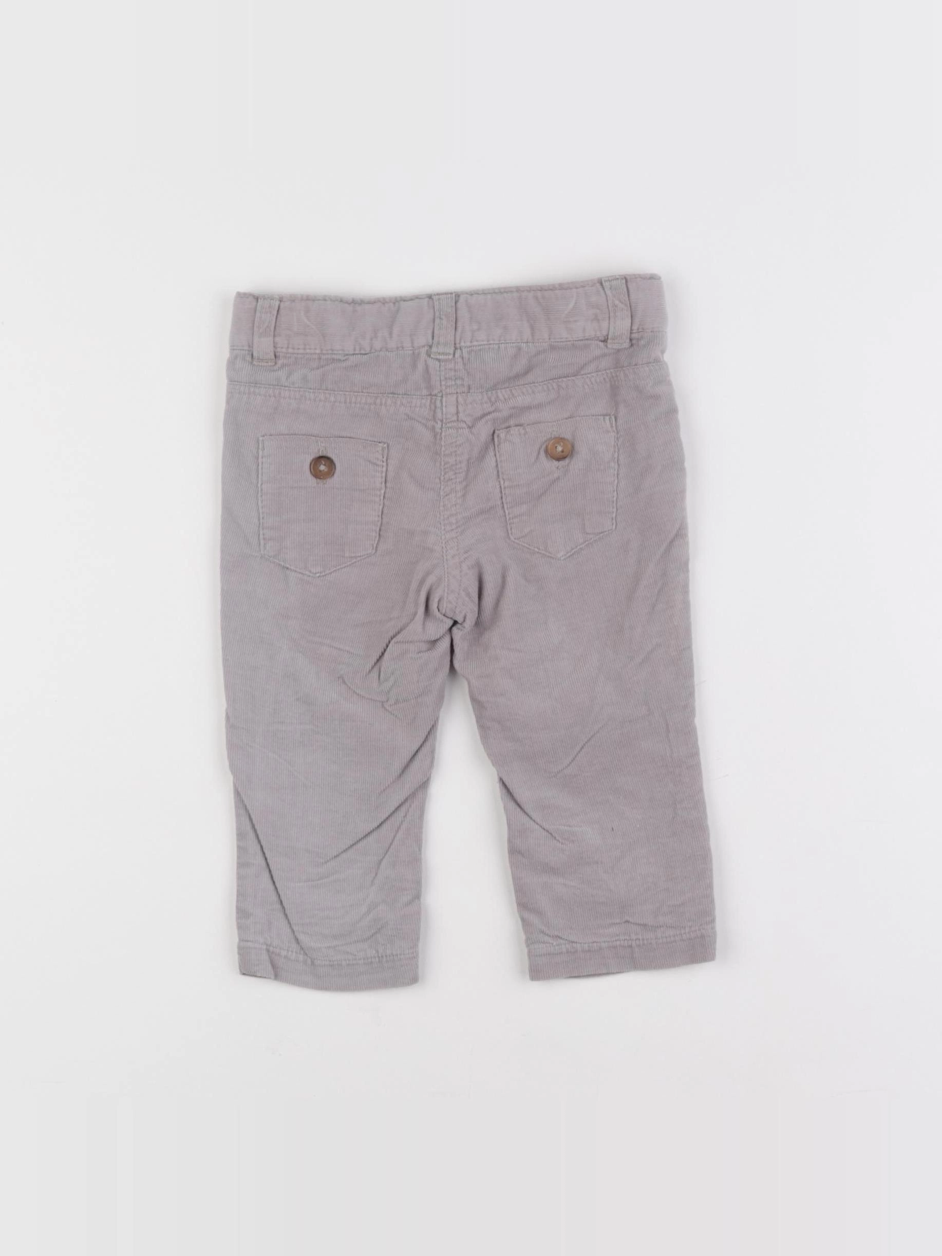 Boutchou - pantalon gris - 6 mois