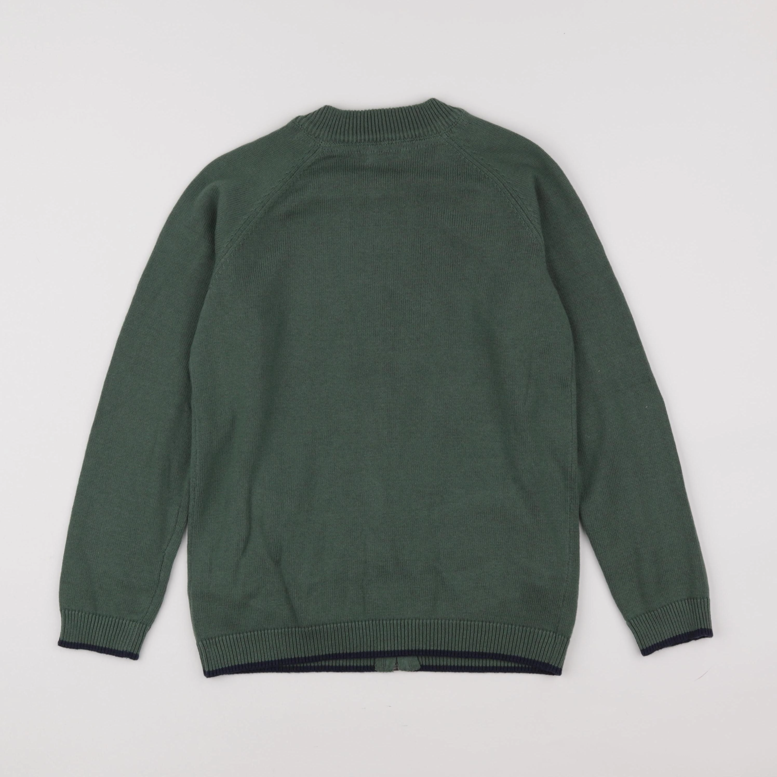 Vertbaudet - gilet vert - 10 ans