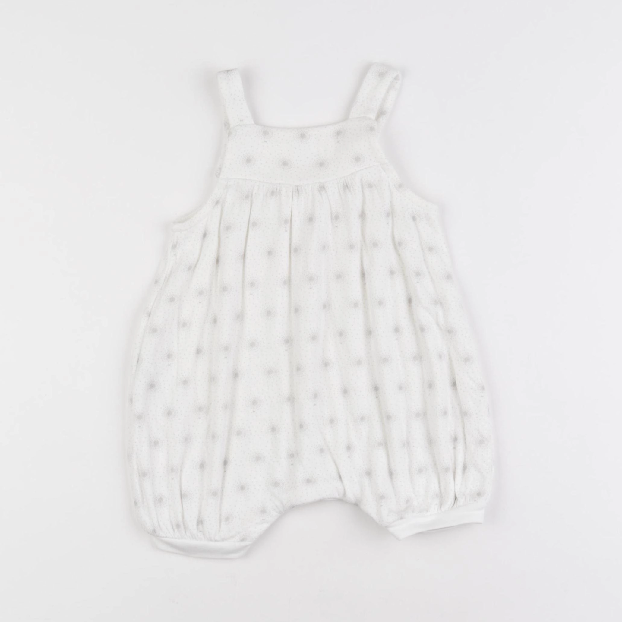 Petit Bateau - combinaison gris - 12 mois