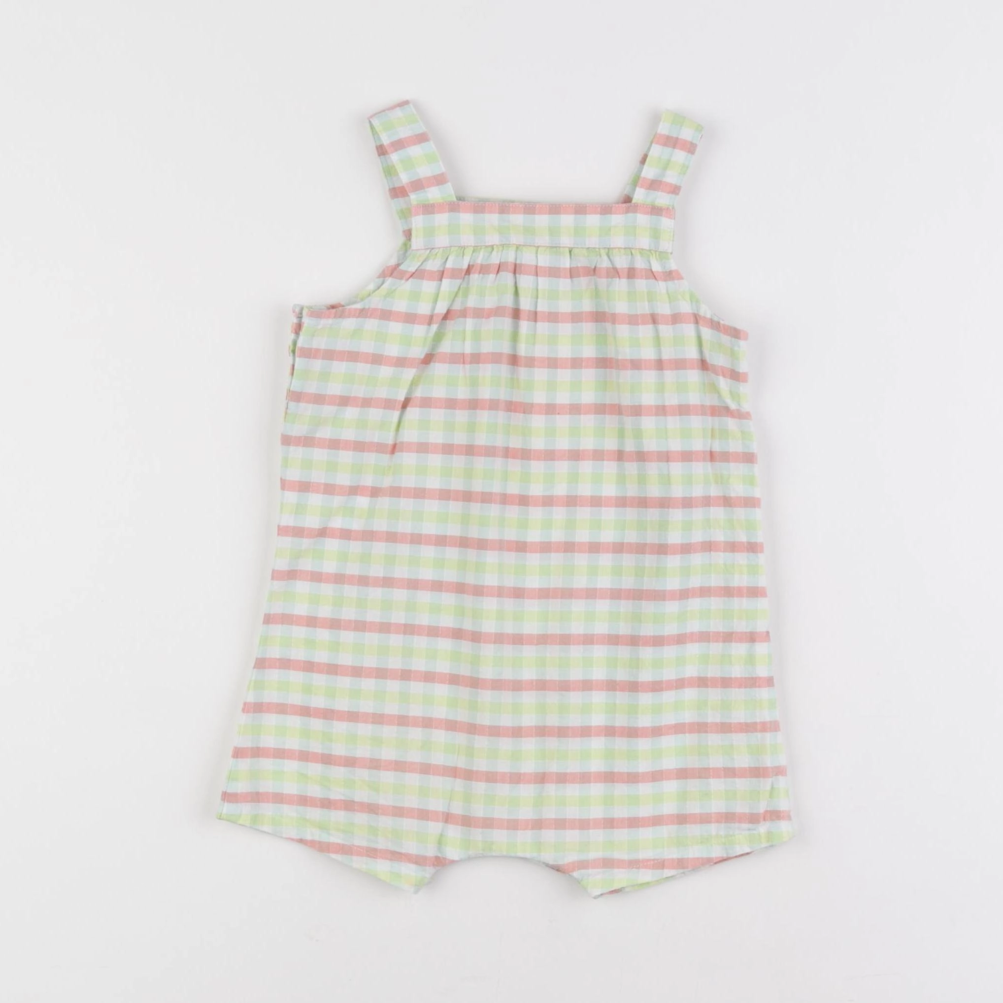 Petit Bateau - salopette multicolore - 12 mois