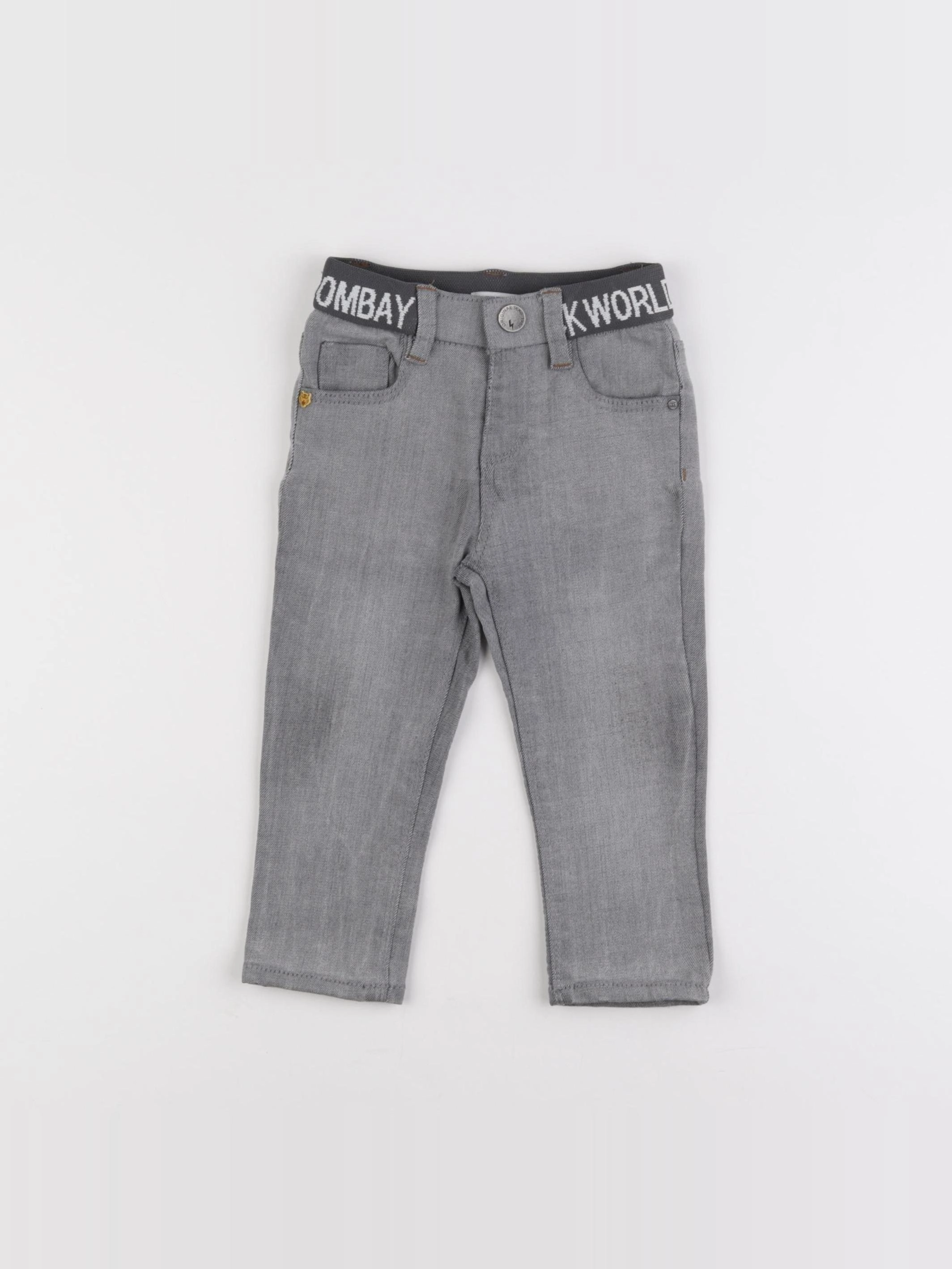 IKKS - jean gris - 12 mois