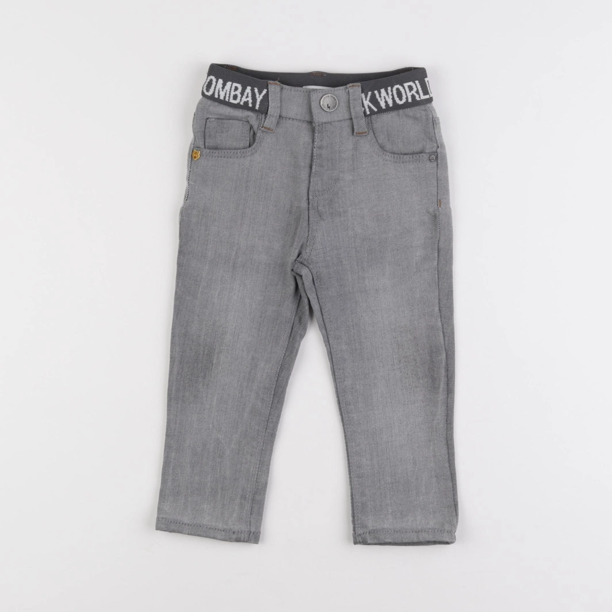 IKKS - jean gris - 12 mois