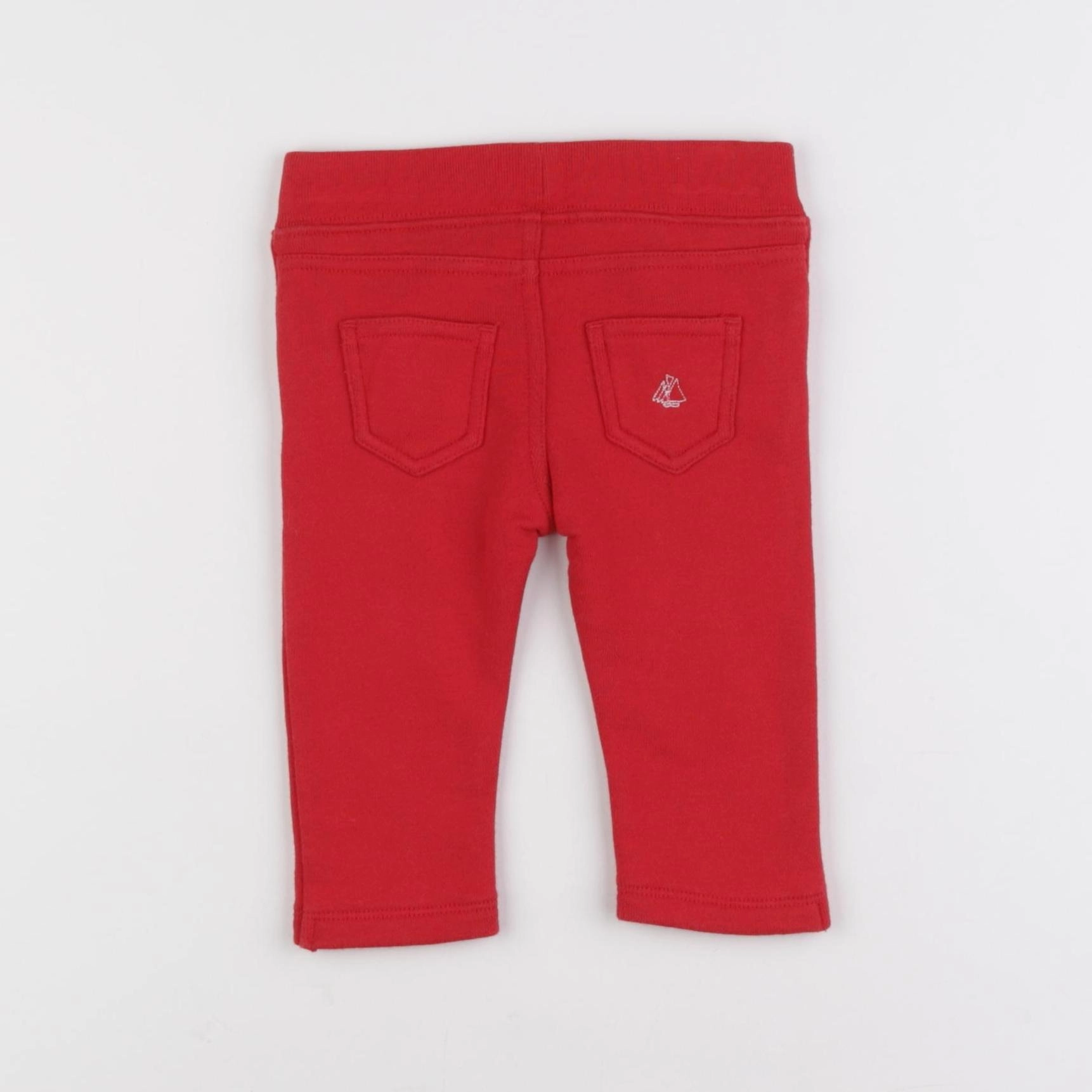 Petit Bateau - pantalon rouge - 3 mois