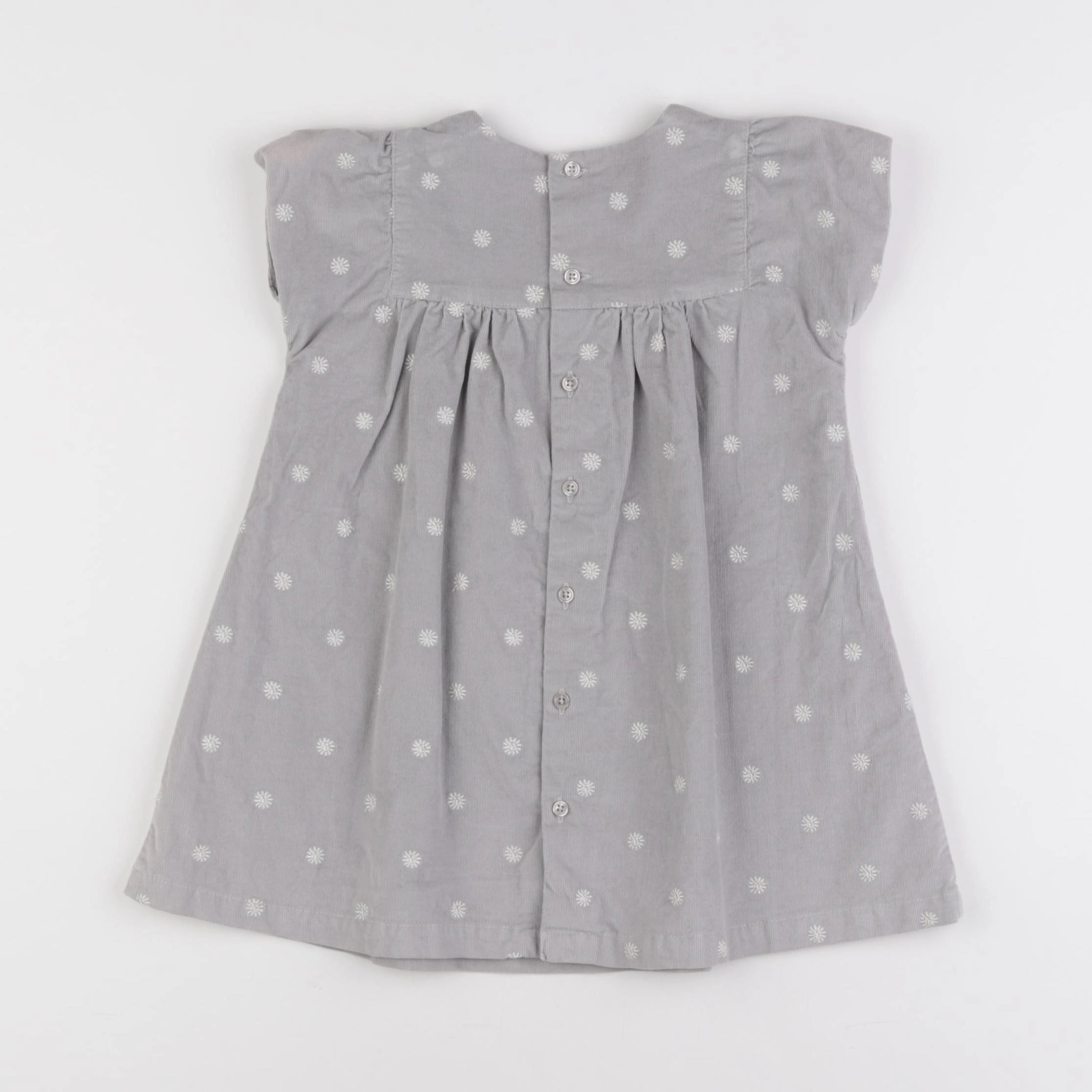 Boutchou - robe gris - 12 mois
