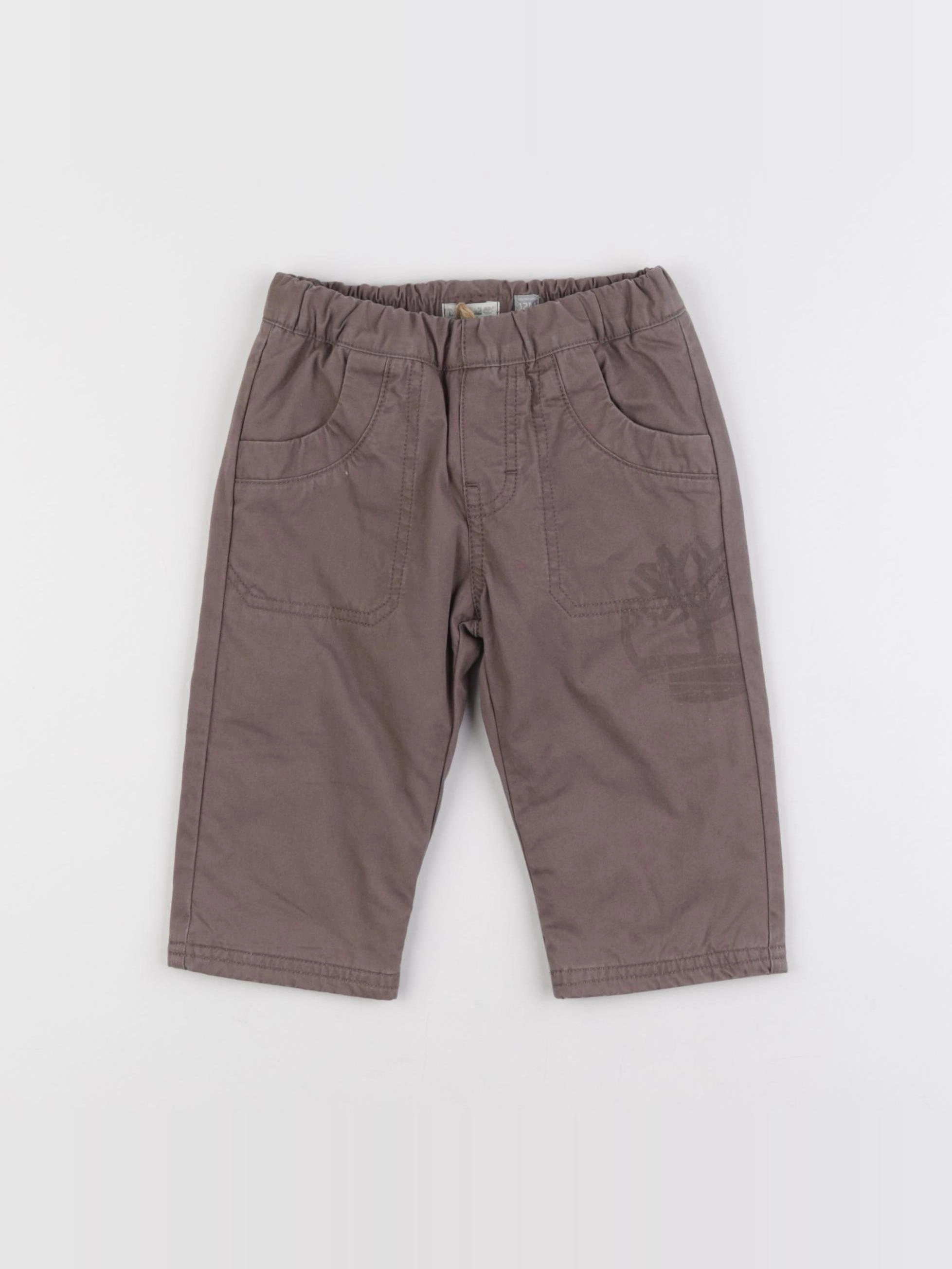 Timberland - pantalon doublé marron - 12 mois