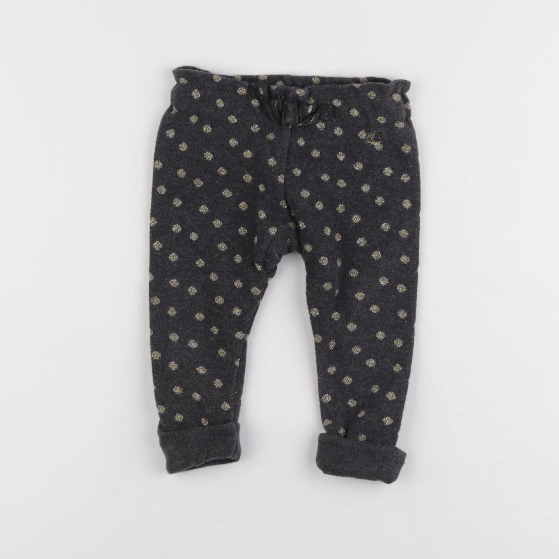 Petit Bateau - legging gris - 6 mois