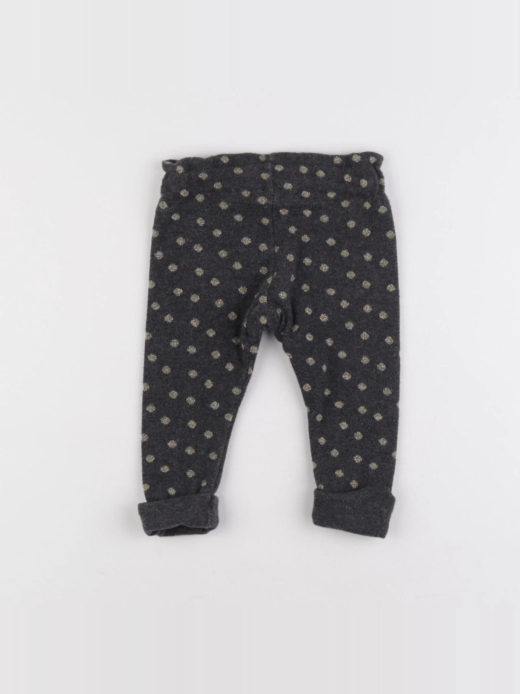 Petit Bateau - legging gris - 6 mois