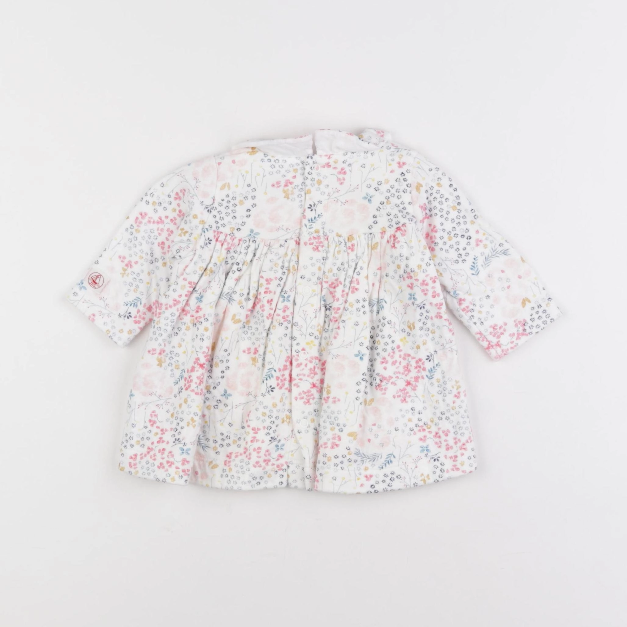 Petit Bateau - robe multicolore - 3 mois