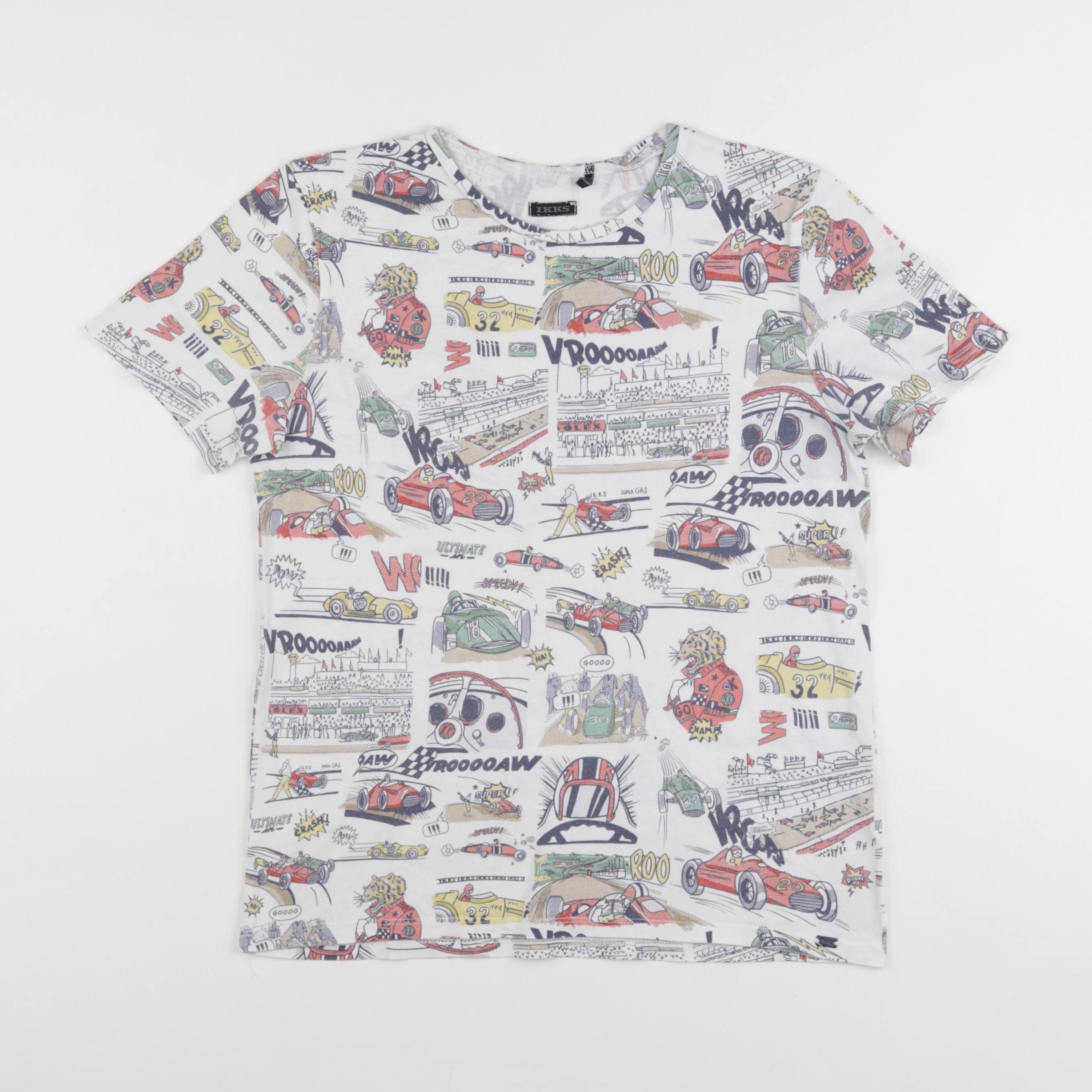 IKKS - tee-shirt multicolore - 14 ans