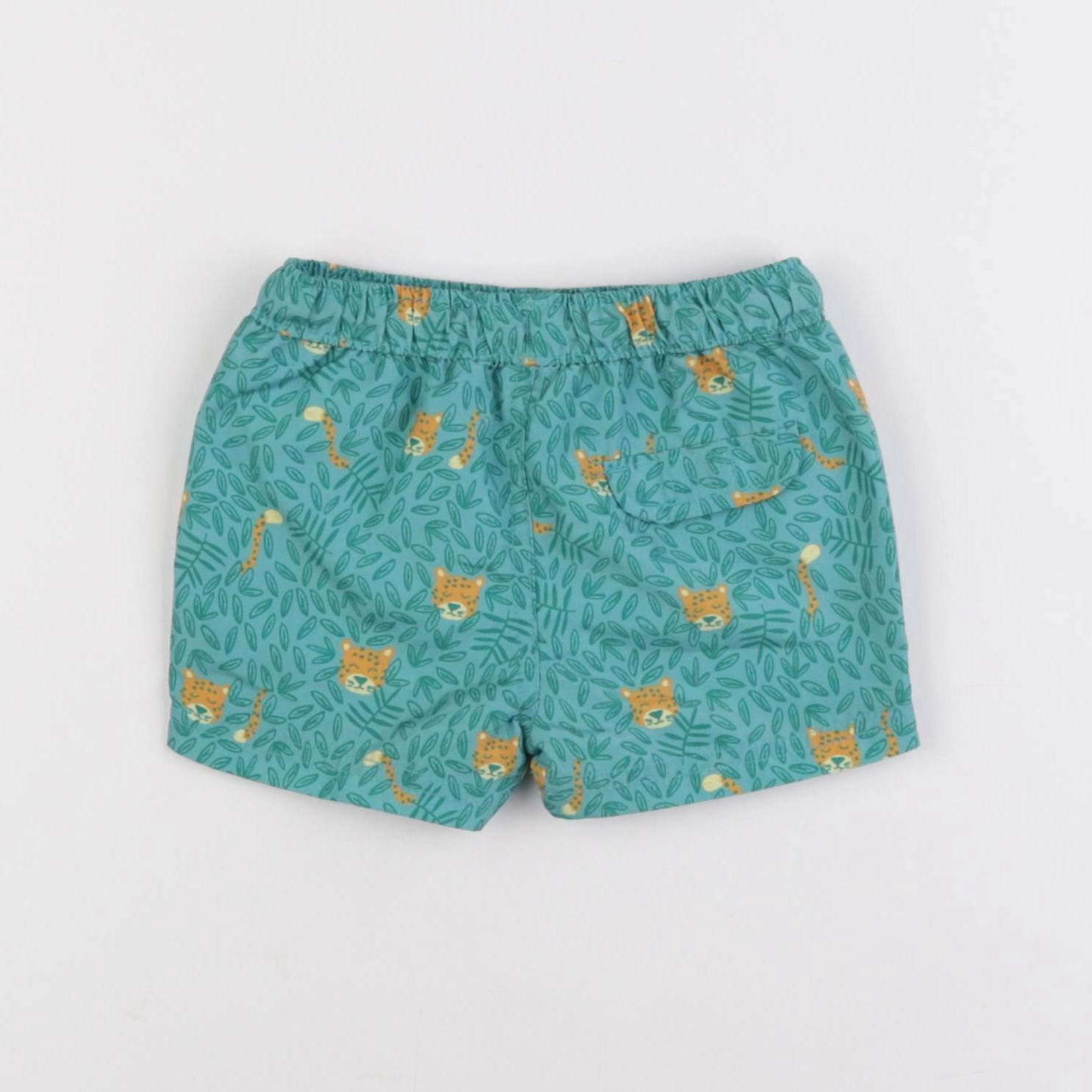 Vertbaudet - maillot de bain vert - 6 mois