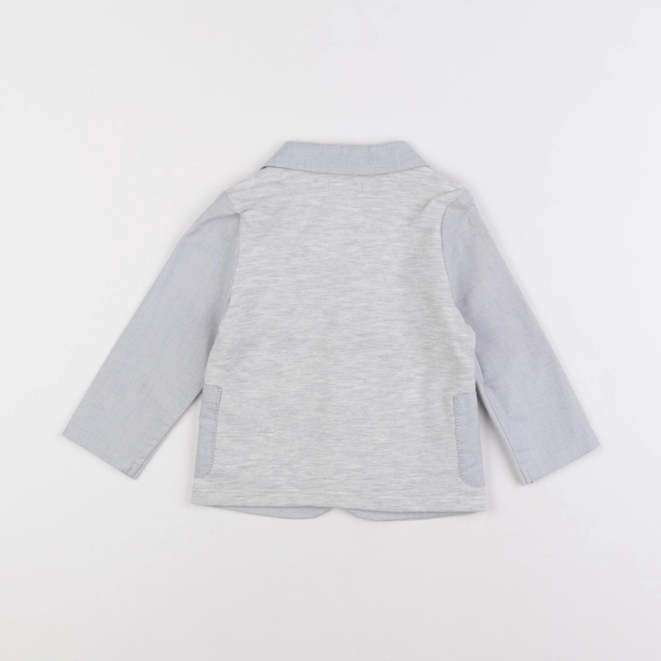 IKKS - veste gris - 12 mois